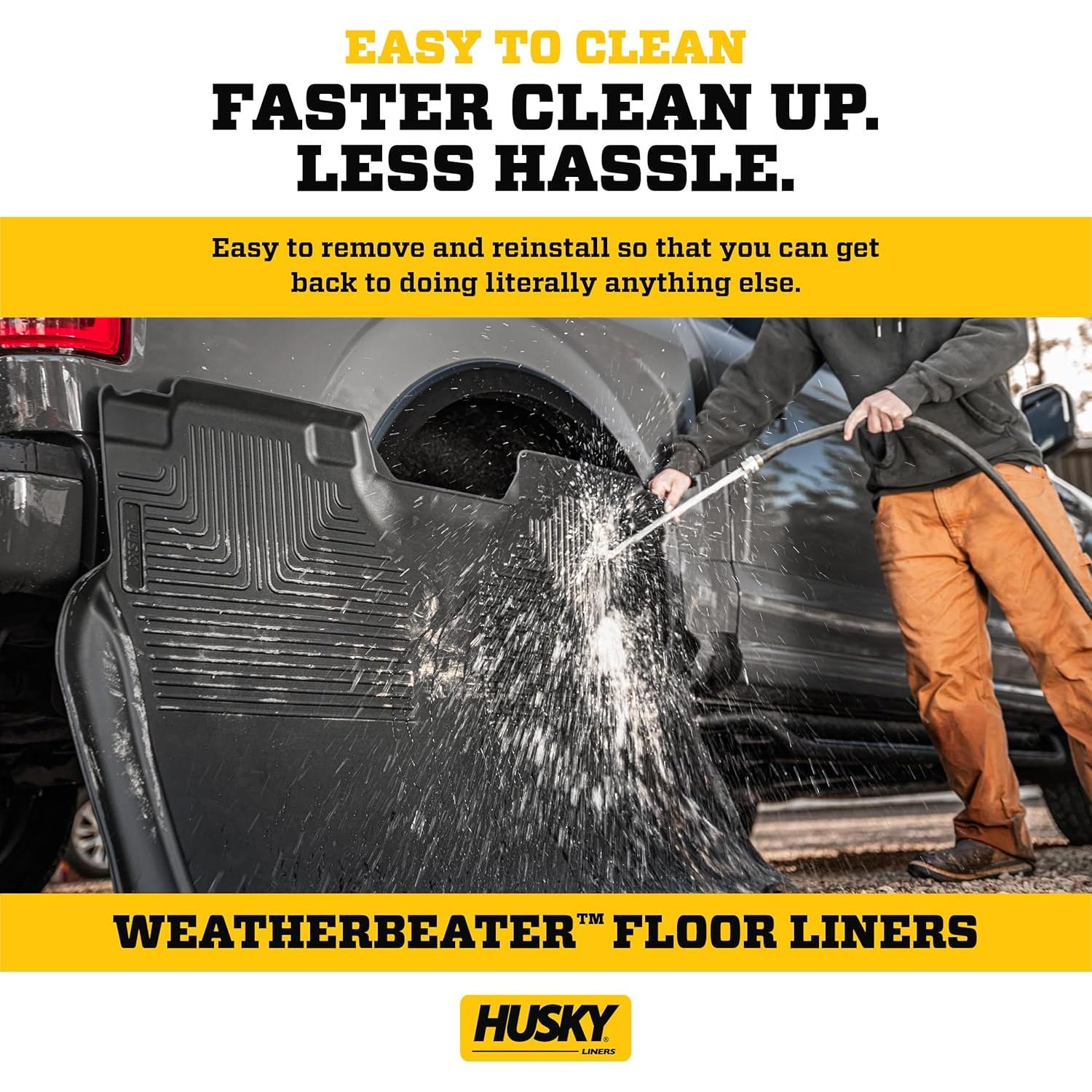 Tapetes de Piso Husky Liners 2012-2018 Toyota Yaris Negro