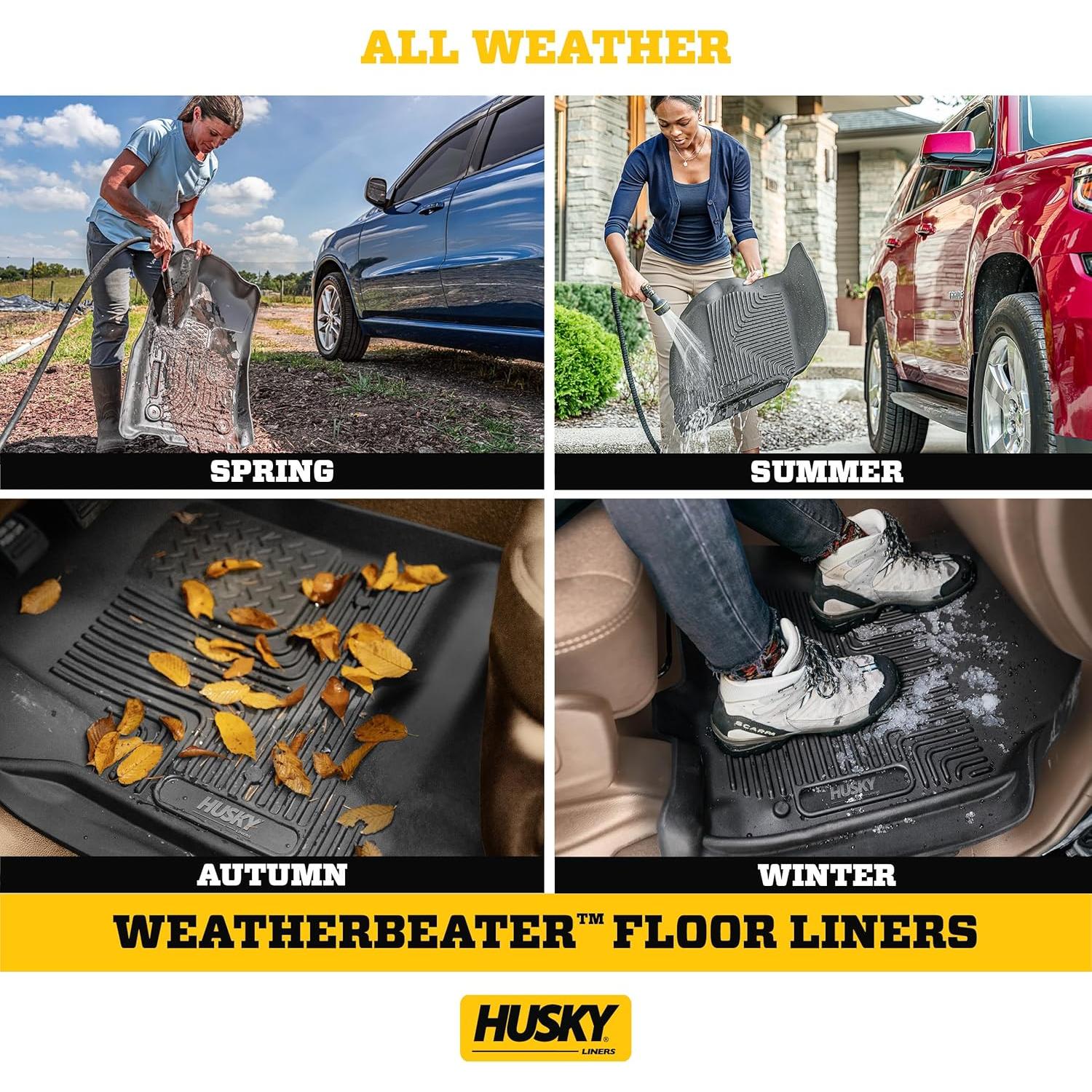 Tapetes de Piso Husky Liners 2012-2018 Toyota Yaris Negro