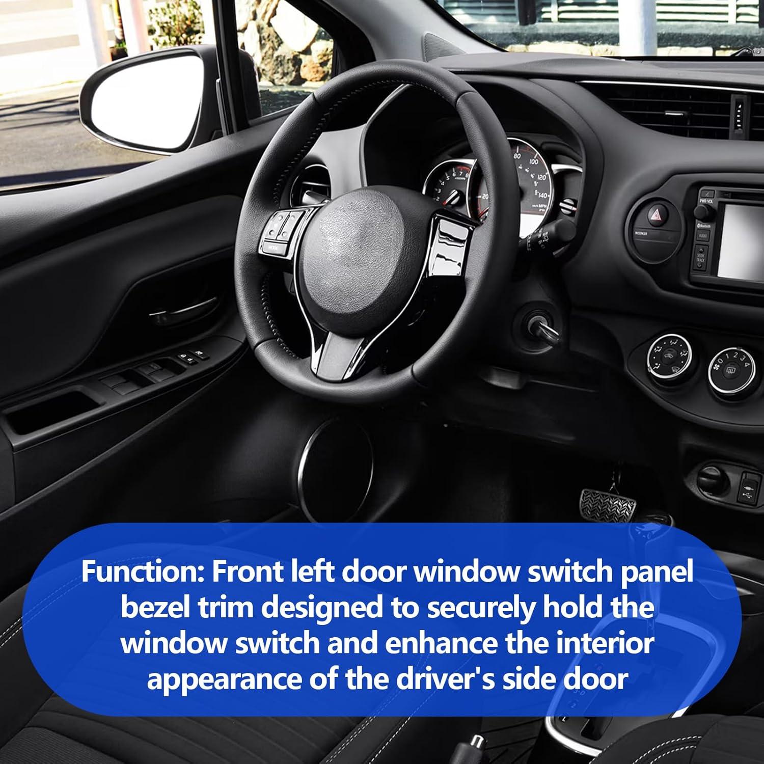 Panel recubrimiento interruptor ventana Toyota Yaris 2012-2014