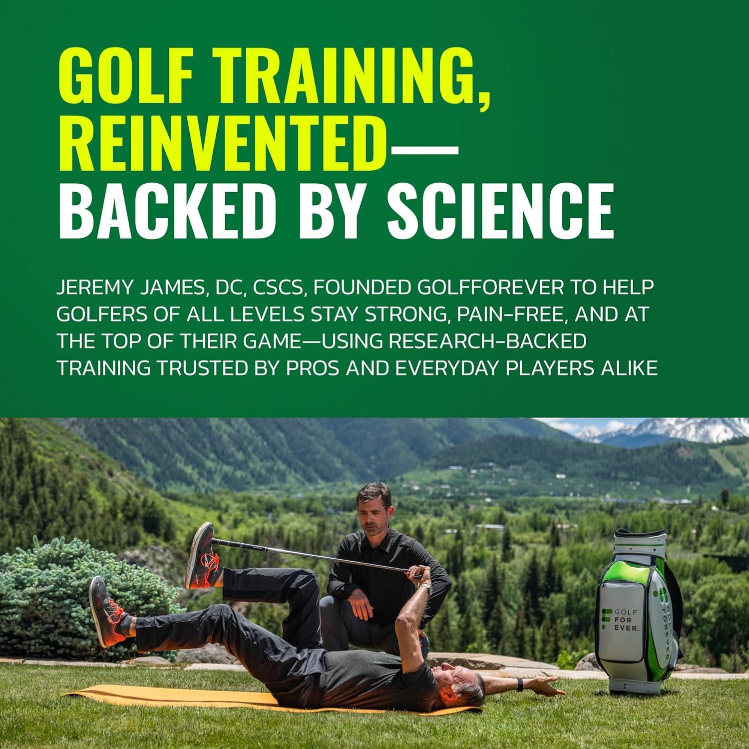 Swing Trainer Plus GolfForever - Entrenador de Fuerza y Flexibilidad