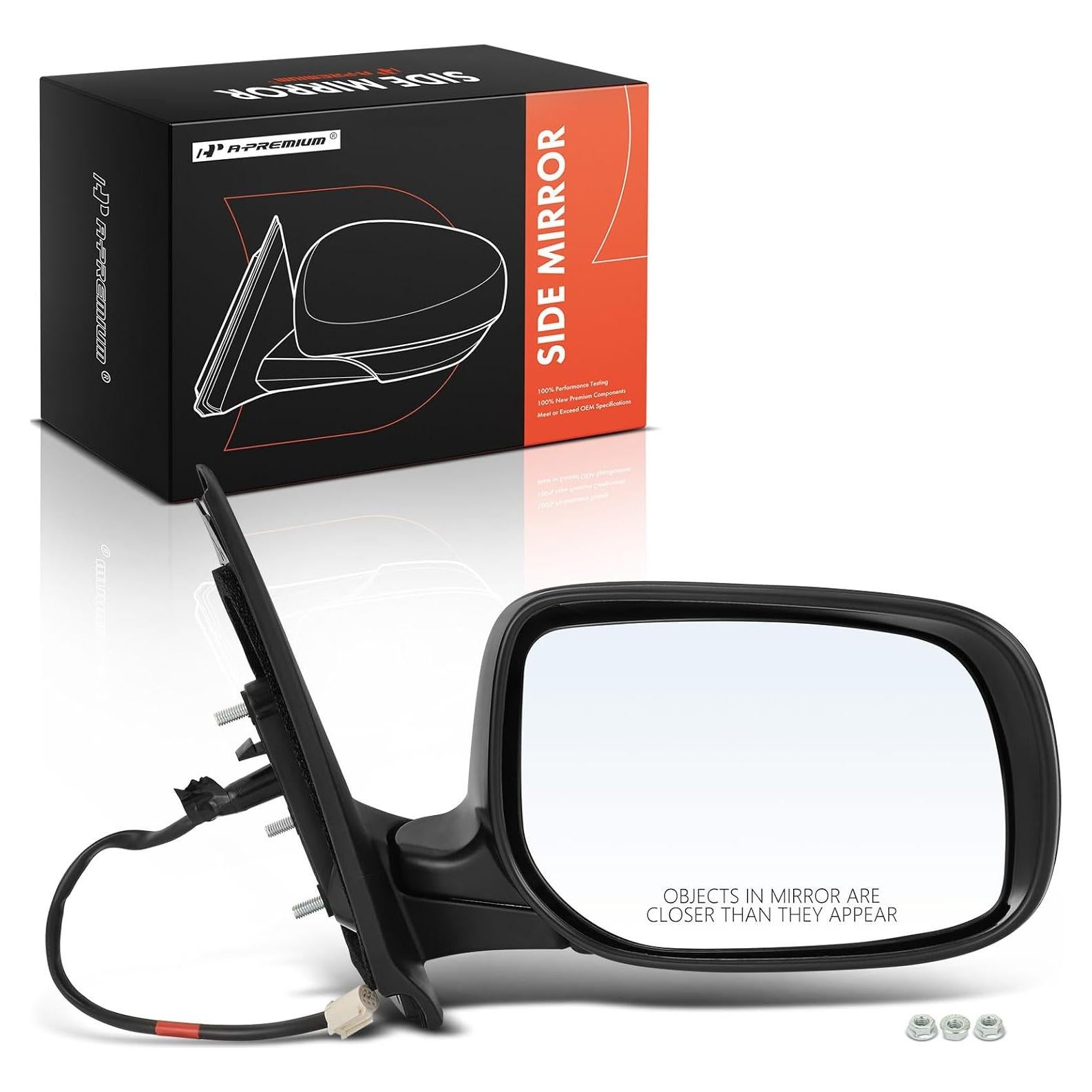 Espejo Retrovisor Eléctrico A-Premium Toyota Yaris 2007-2012