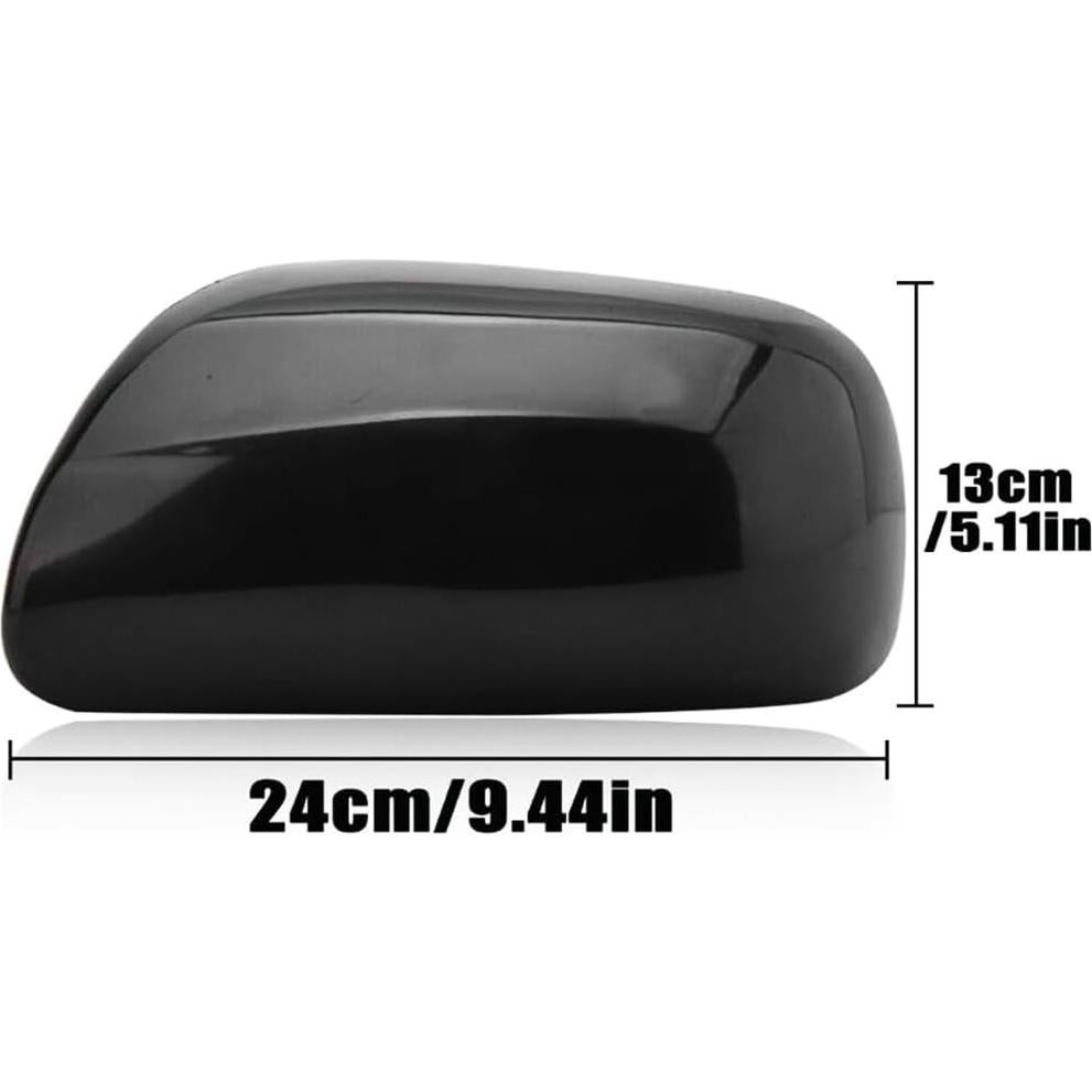 Cubierta Espejo Retrovisor Brillante Negra Thinyou Toyota Yaris Prius