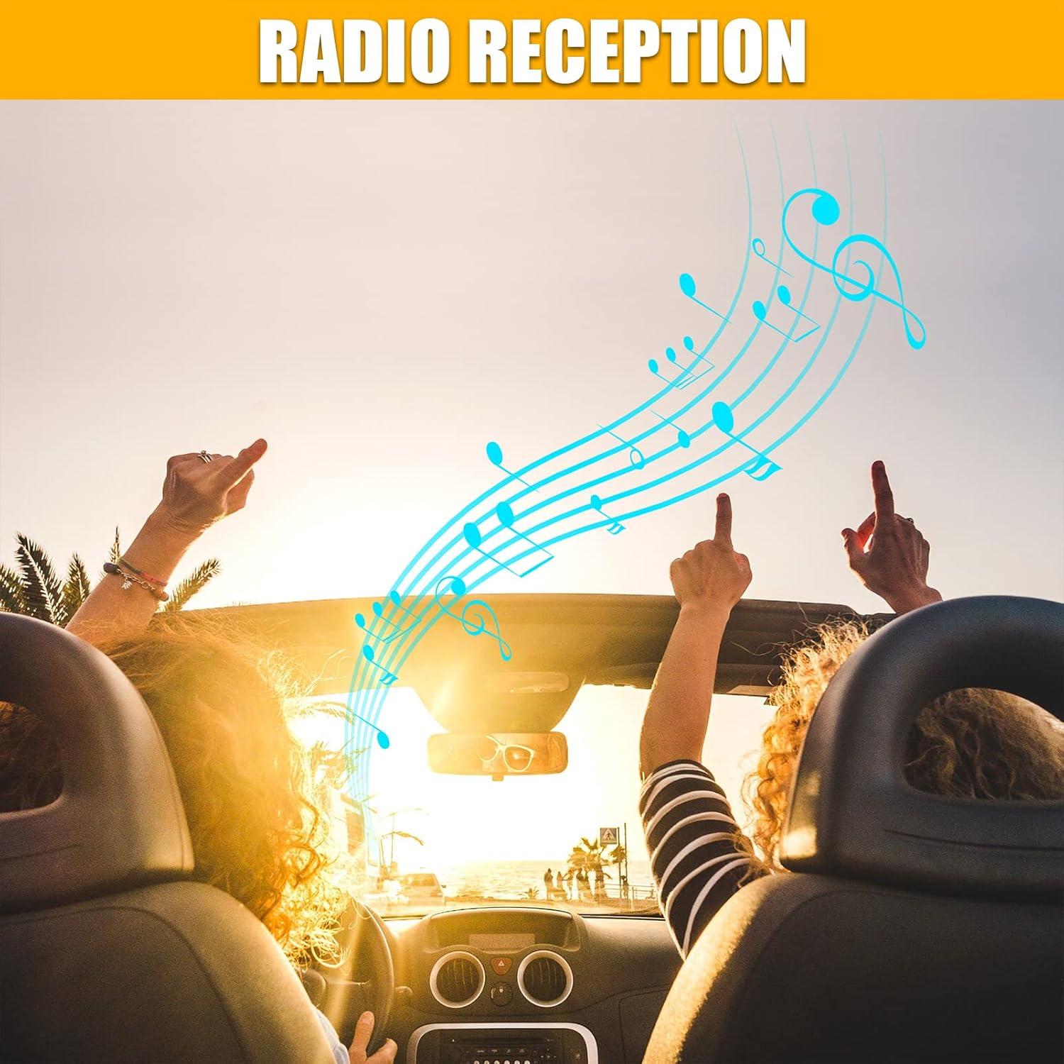 Antena de Radio KSaAuto 17.78 cm para Toyota Prius RAV4 Corolla