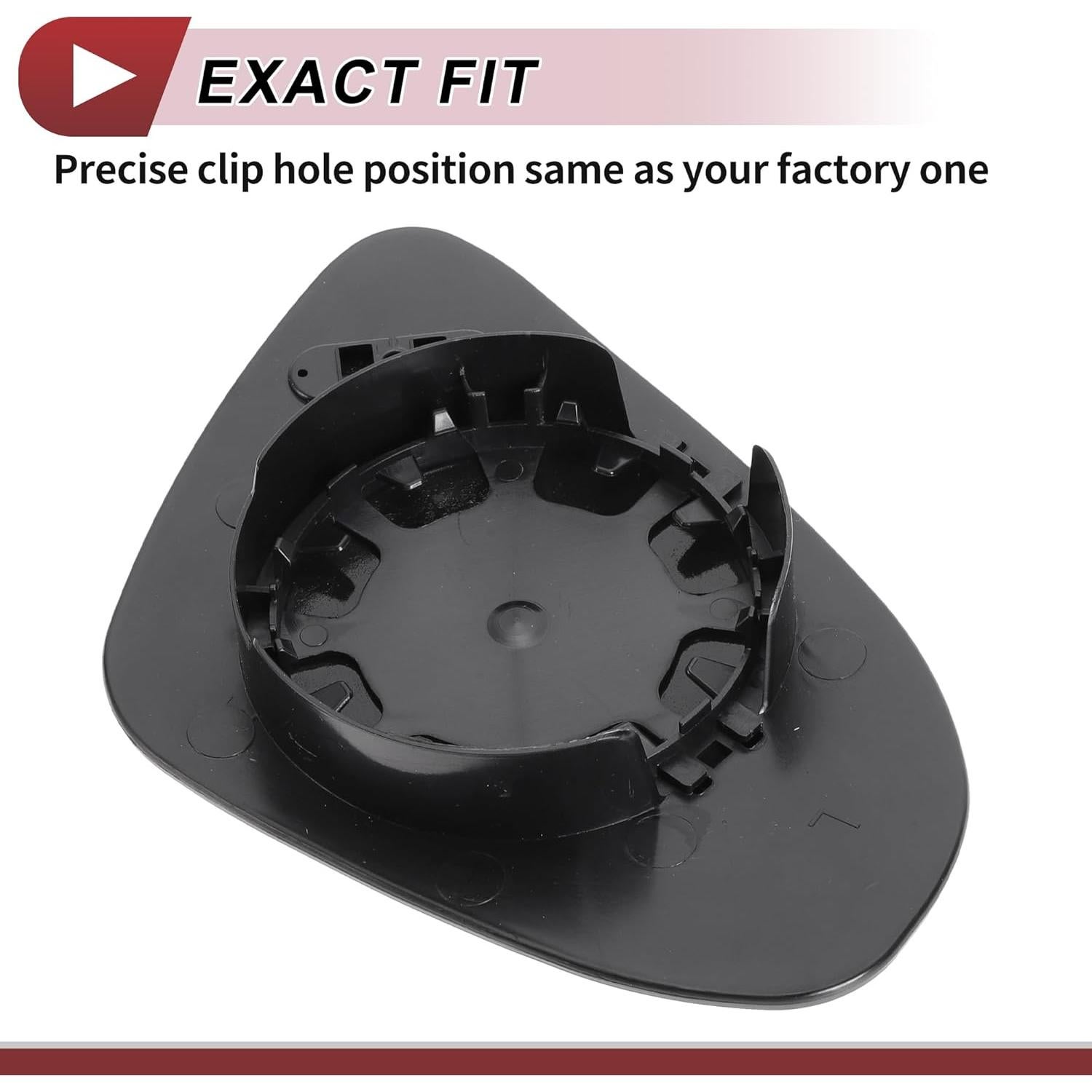 Cristal de Espejo Lado Izquierdo Toyota Yaris 2012-2017 HEROFFIX