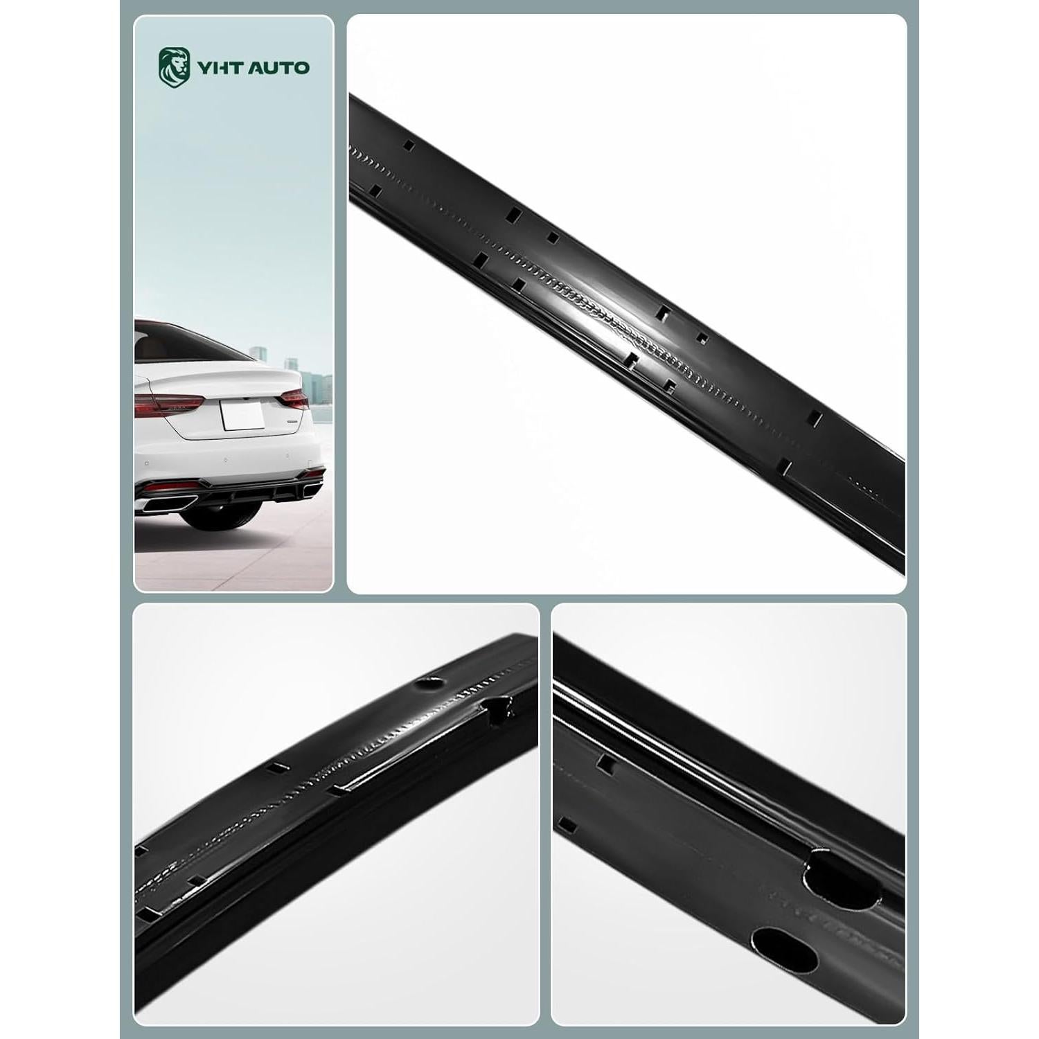 Refuerzo Parachoques Trasero YHTAUTO Toyota Yaris 2007-2018