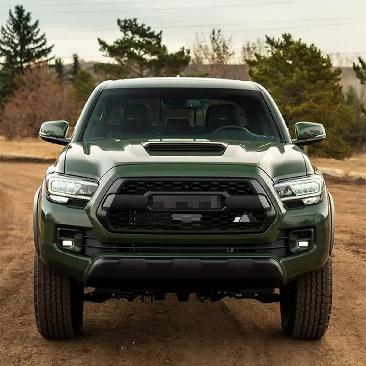 Emblema de Rejilla Tri-Color AICEL para Auto Gris