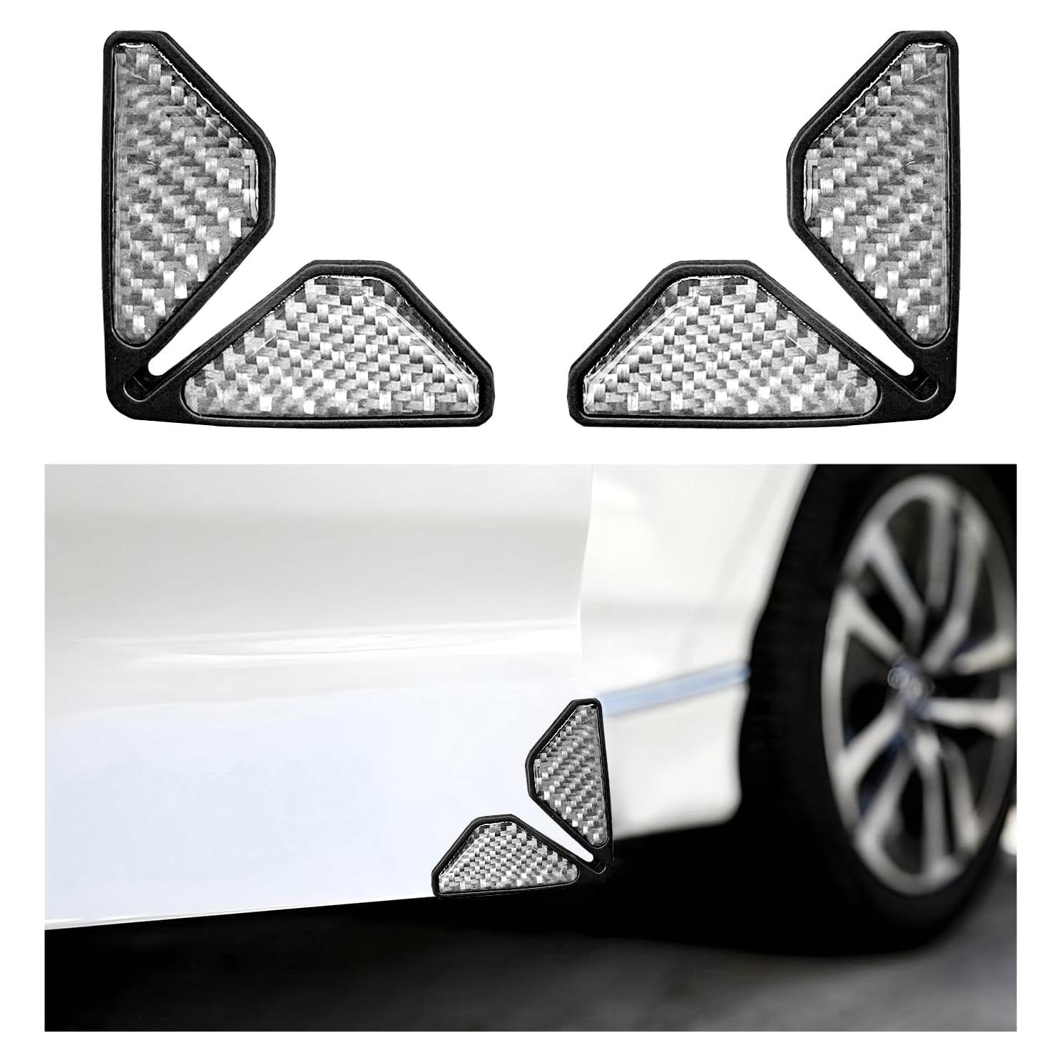 Protector de Esquinas de Puerta de Coche DXNQ Plata 2 Pcs