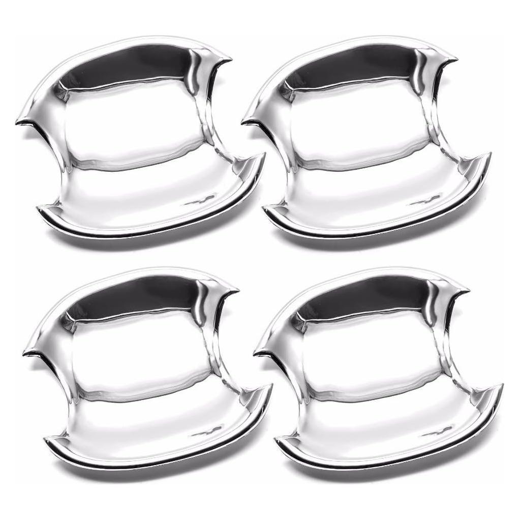 Tazón de Manija de Puerta Chrome Sizver para Toyota Yaris 2006-2008