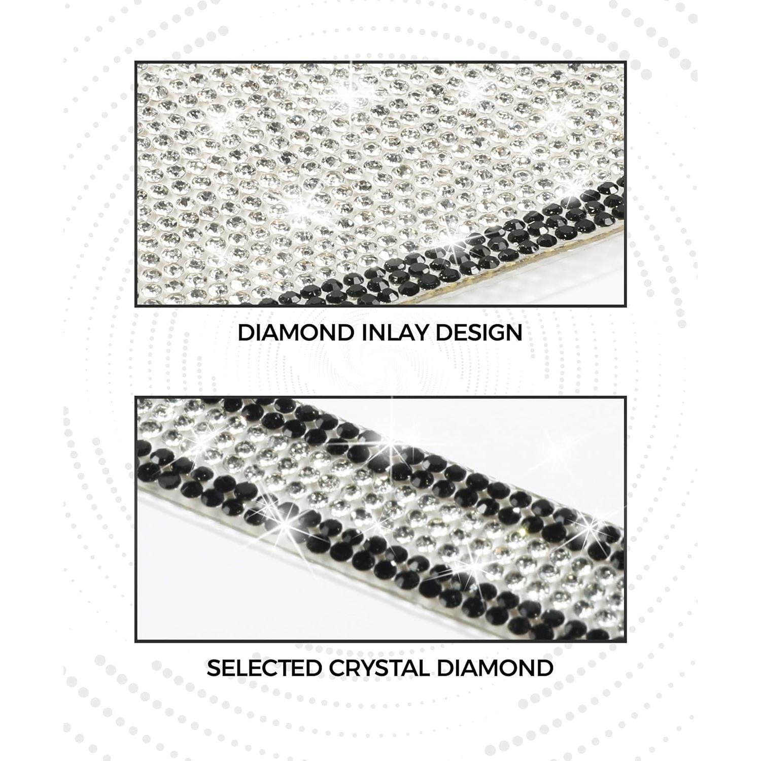 Protectores de Manija de Puerta de Auto UBOG 10 Piezas Rhinestone