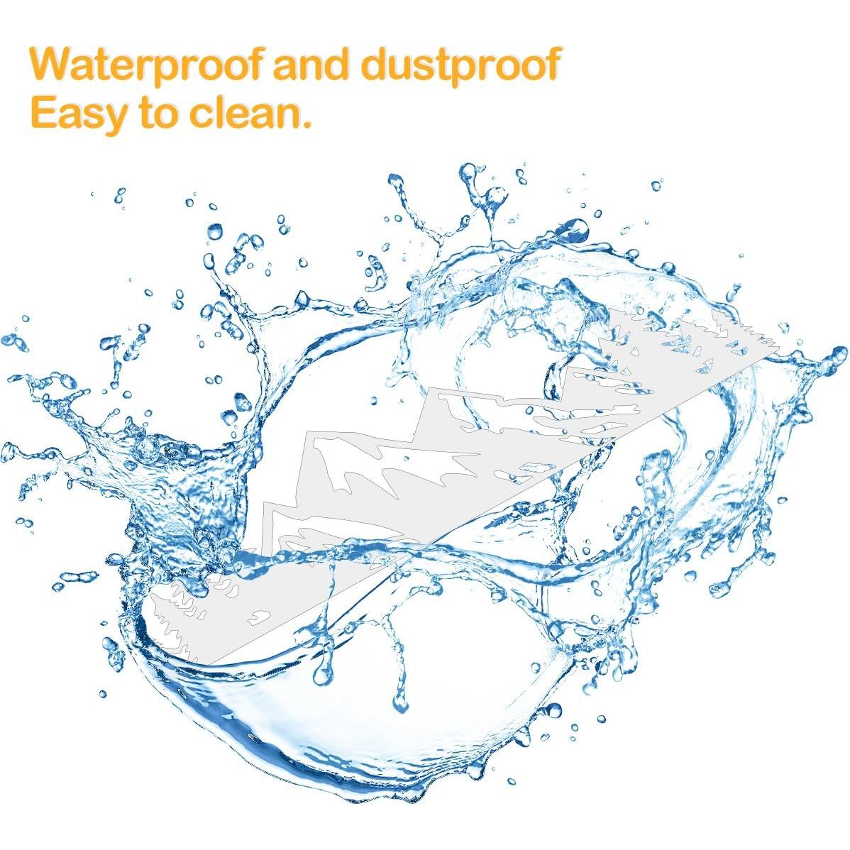 Calcomanías de Árbol de Montaña de Nieve Osilly 2 Piezas