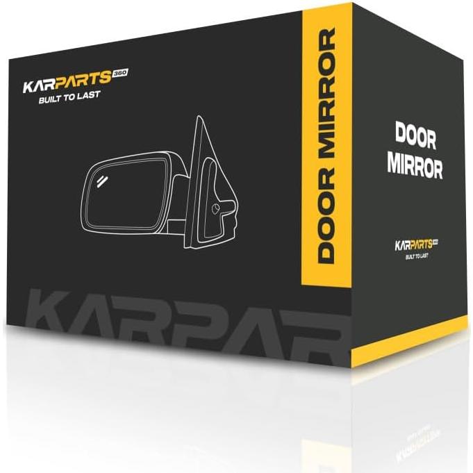 Espejo de Puerta Manual KarParts360 para Toyota Yaris 2006-2008