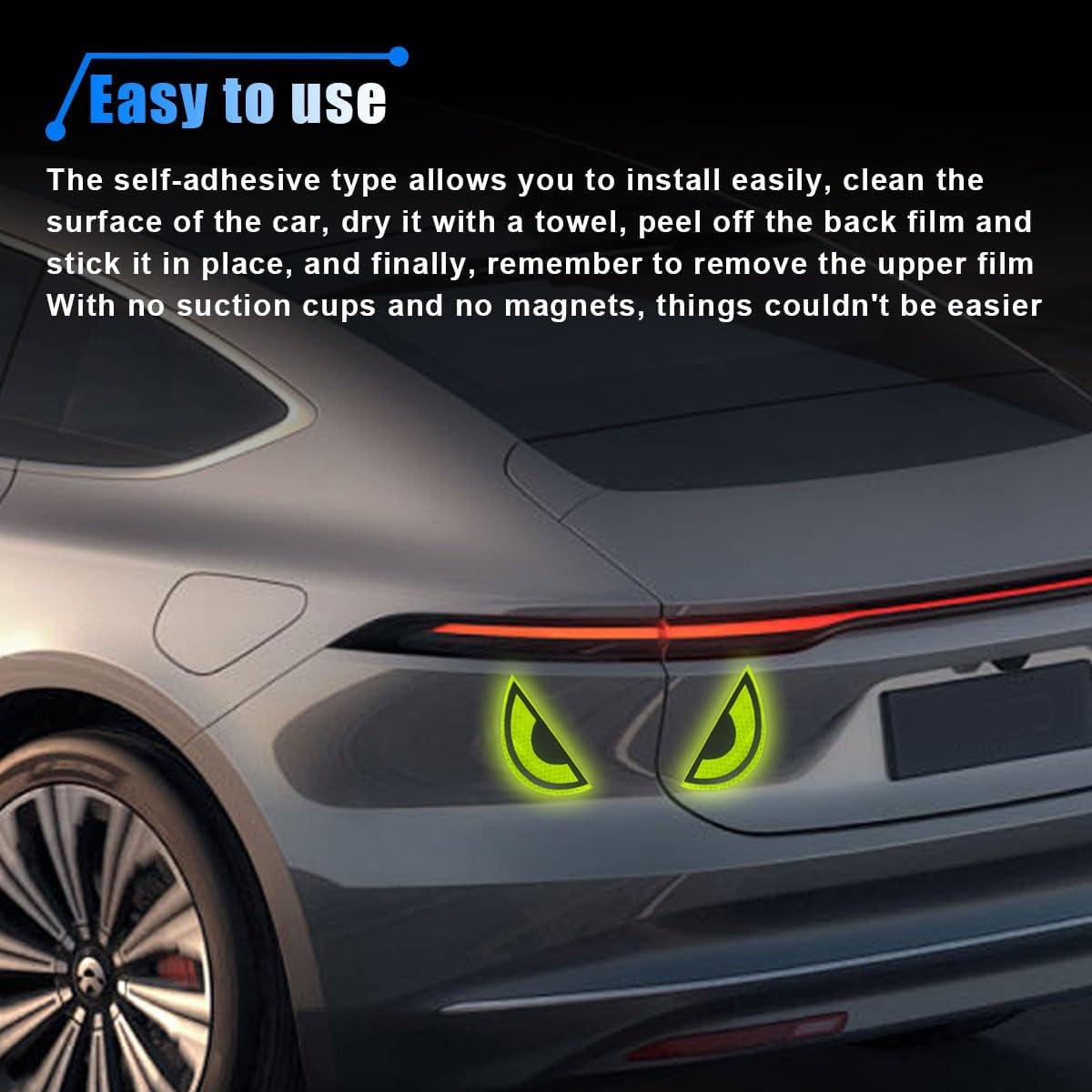 Calcomanías Reflectantes LAINLOY Ojos Agudos 2 Pares