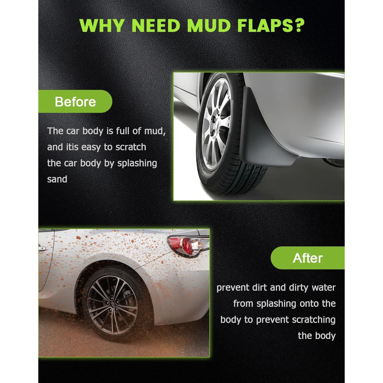 Guardabarros Universales SCITOO para Toyota Yaris 2007-2013