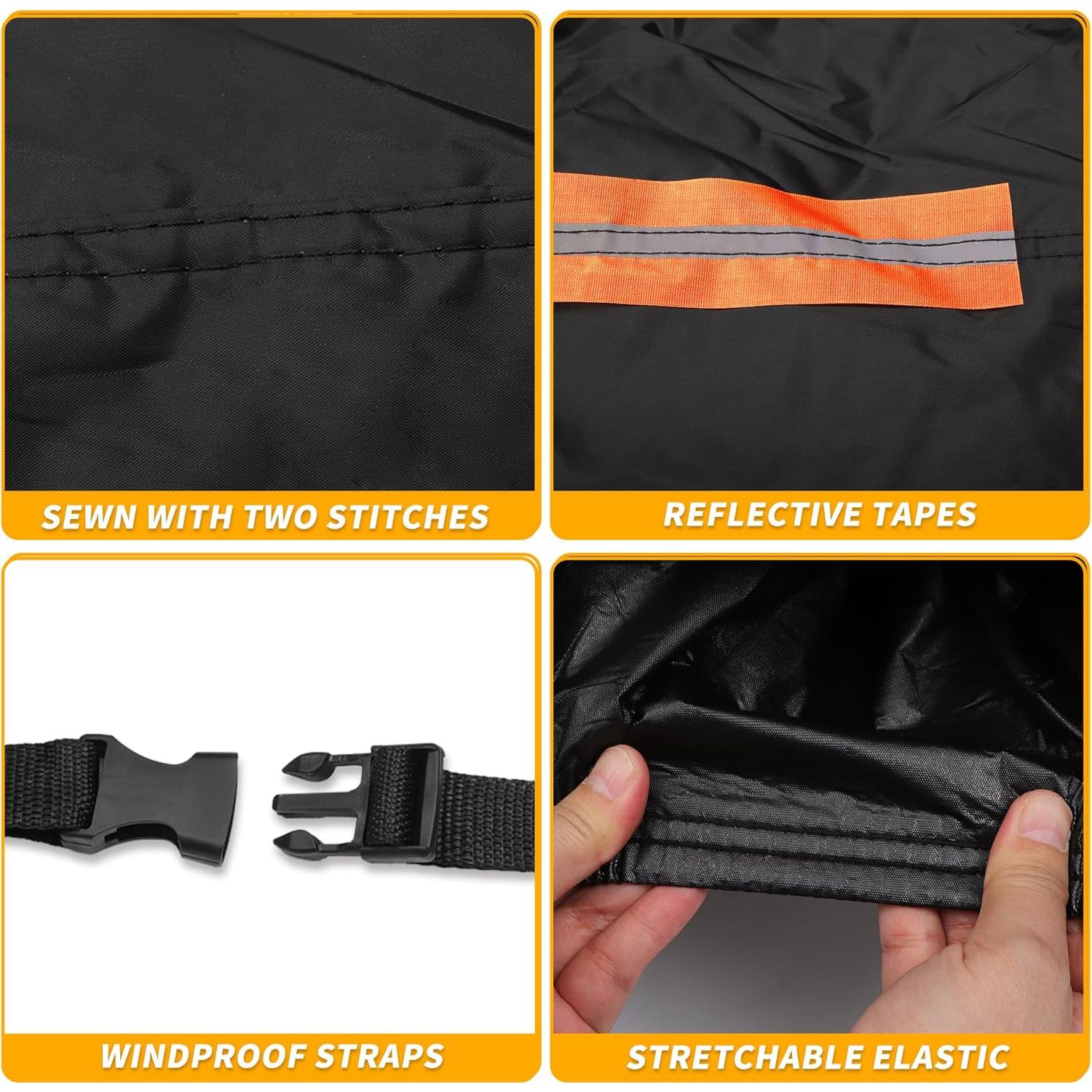 Funda Impermeable para Coche Toyota Yaris 210D Negra