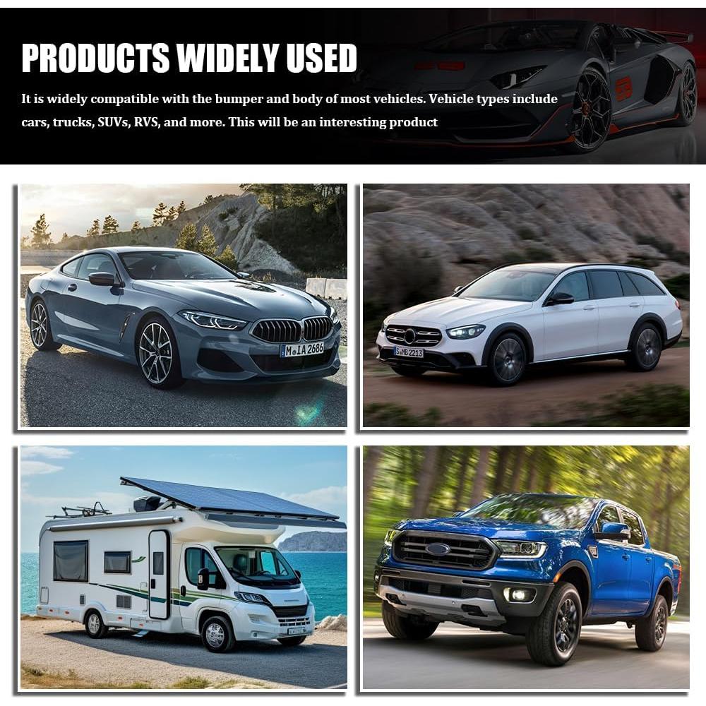 Calcomanías Bandaid para Coche RGOAANC Amarillo 2 Piezas