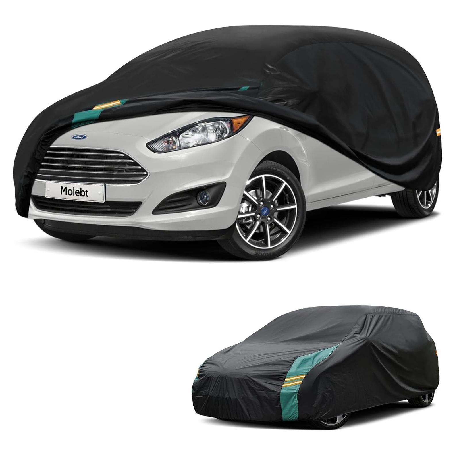 Funda para coche Molebt hatchback impermeable 143-163 cm