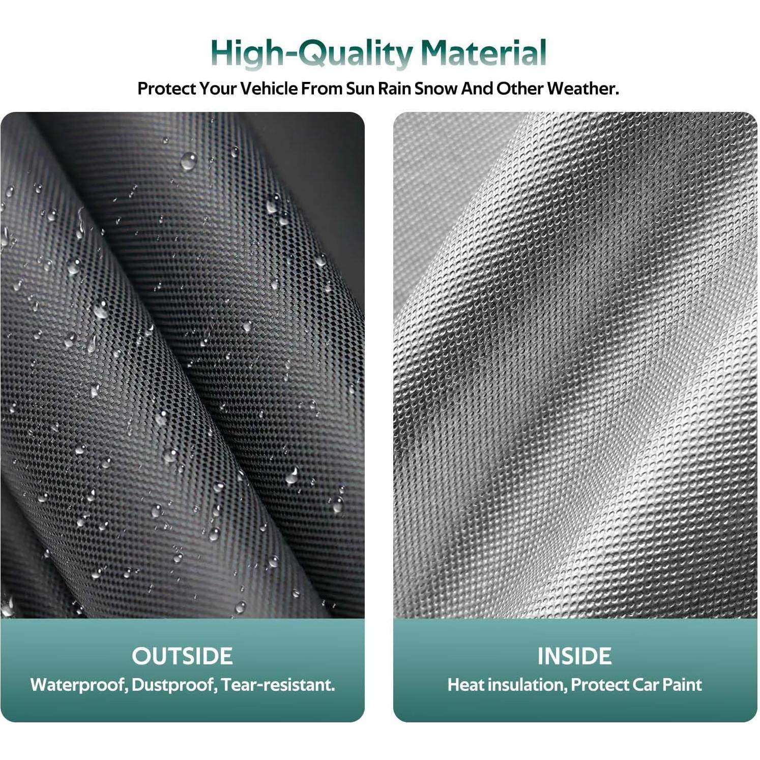 Funda para coche Molebt hatchback impermeable 143-163 cm