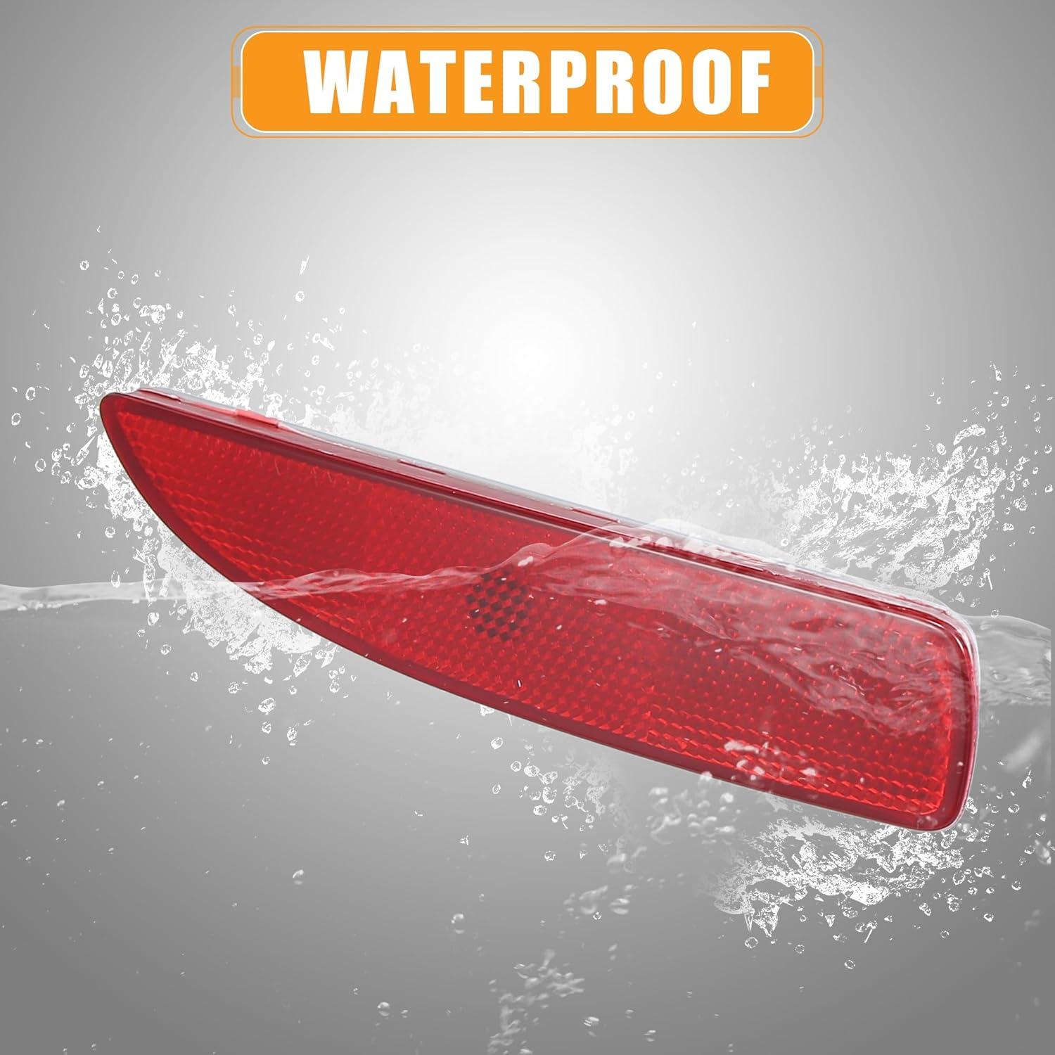 Reflector Trasero Toyota Yaris 2017-2020 X AUTOHAUX Rojo