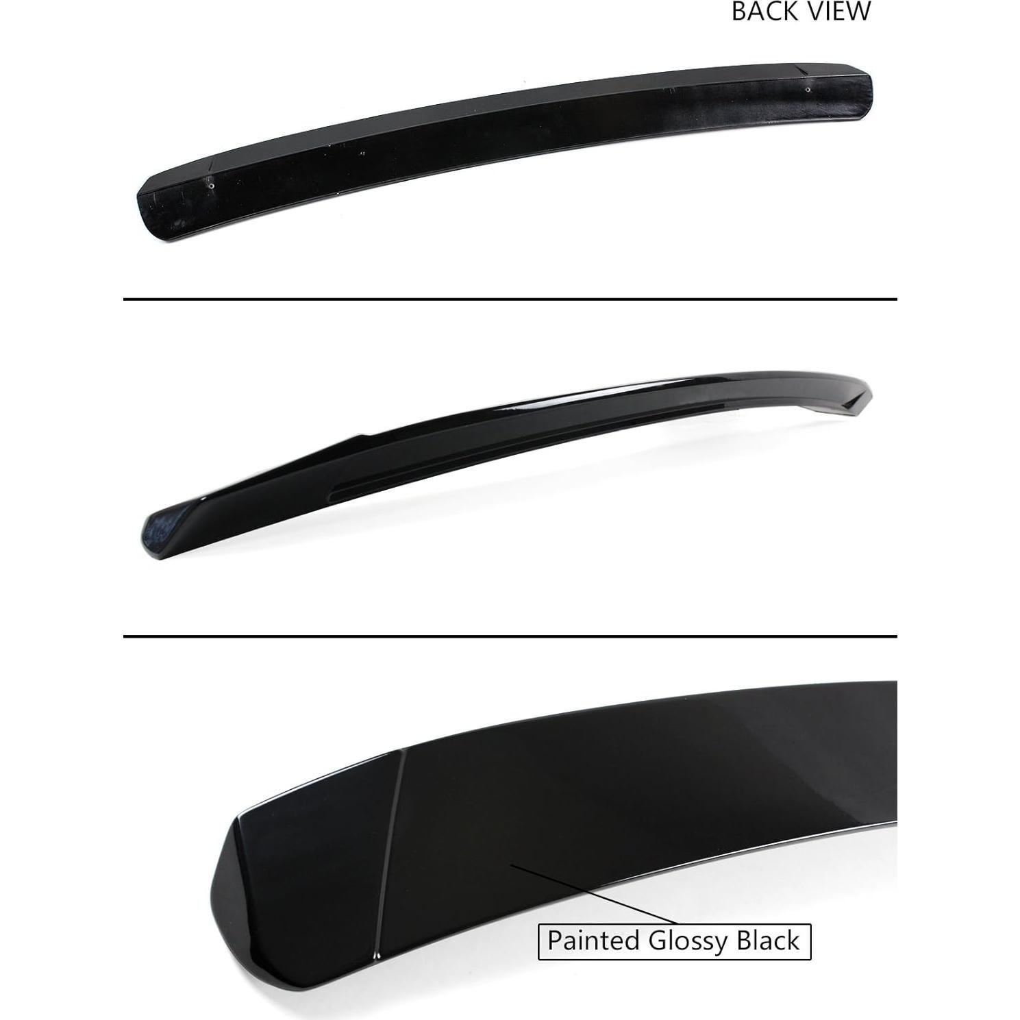 Spoiler Techo Trasero JDM Cuztom Tuning Toyota Corolla 2014-2019