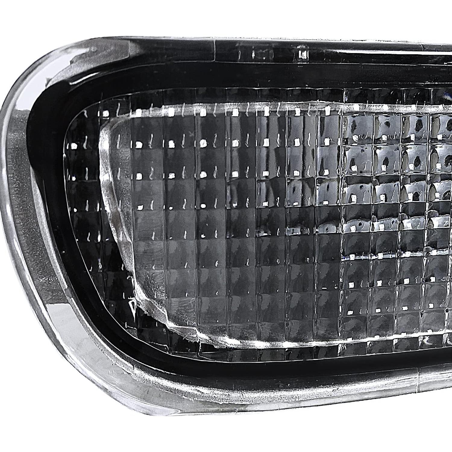 Espejo D Sintonización Carcasa Cromada Lente Claro Toyota Corolla 1993-1997