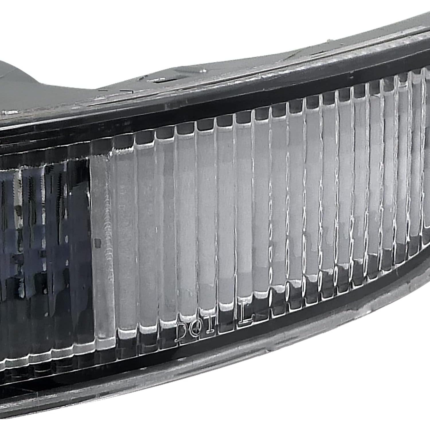 Espejo D Sintonización Carcasa Cromada Lente Claro Toyota Corolla 1993-1997