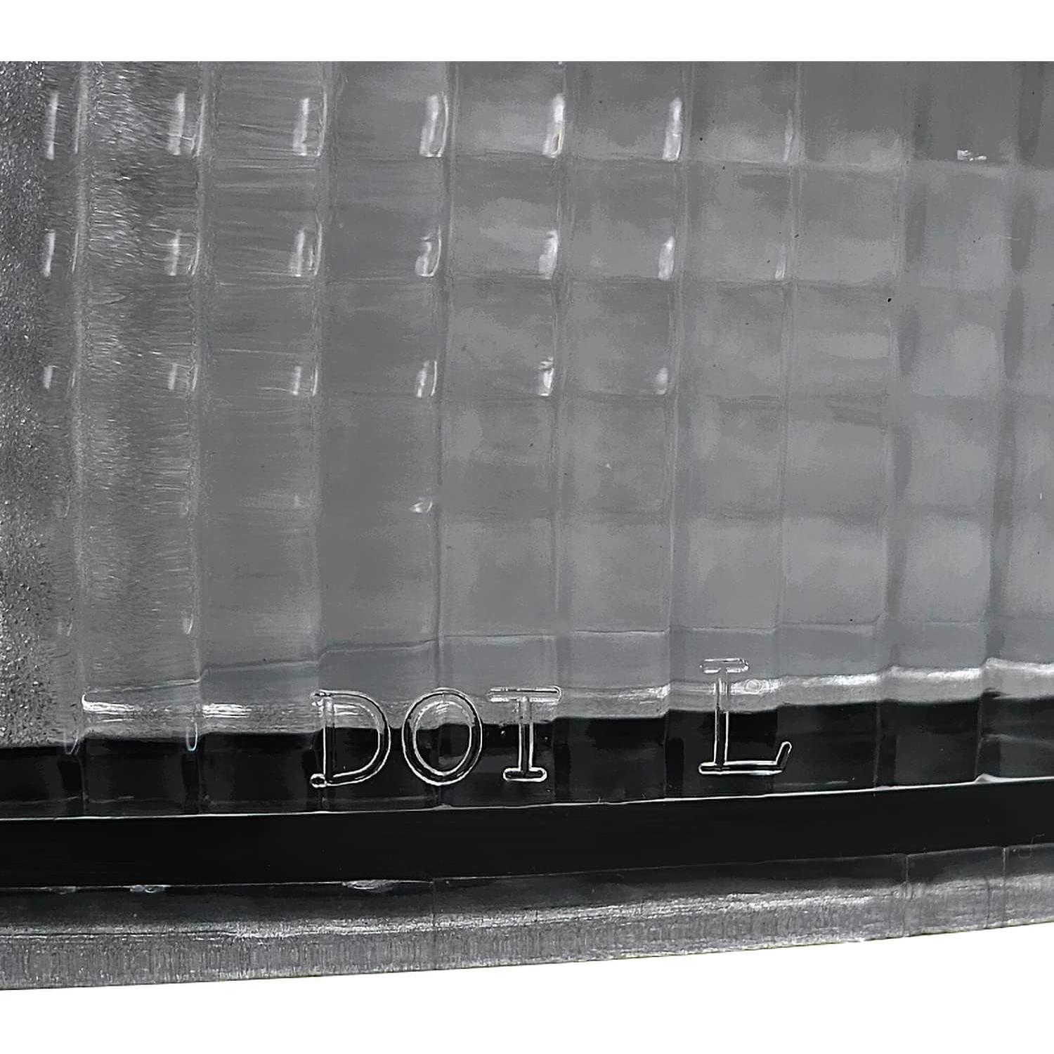 Espejo D Sintonización Carcasa Cromada Lente Claro Toyota Corolla 1993-1997