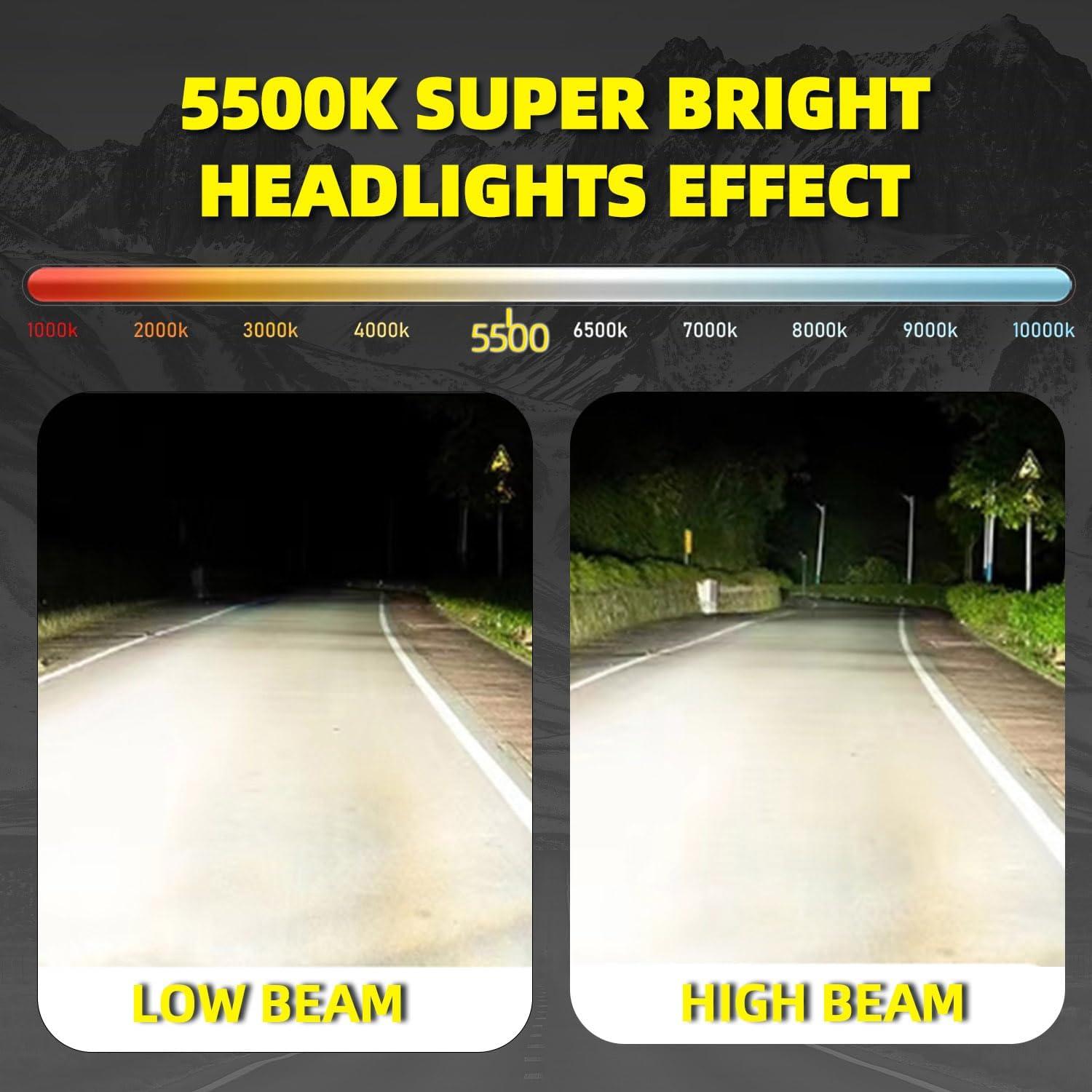 Bombillas Halógenas DMEPUGI 9005 9006 para Toyota Corolla