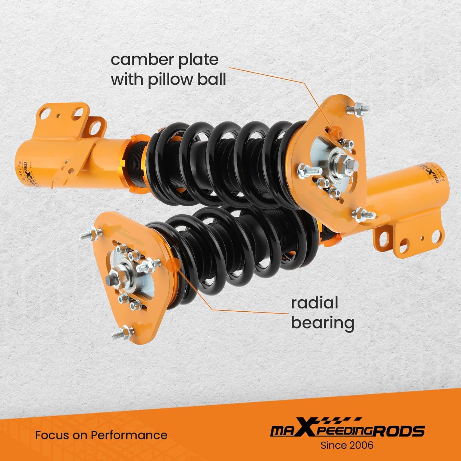 Coilovers maXpeedingrods para Toyota Corolla 2009-2019, Ajustables