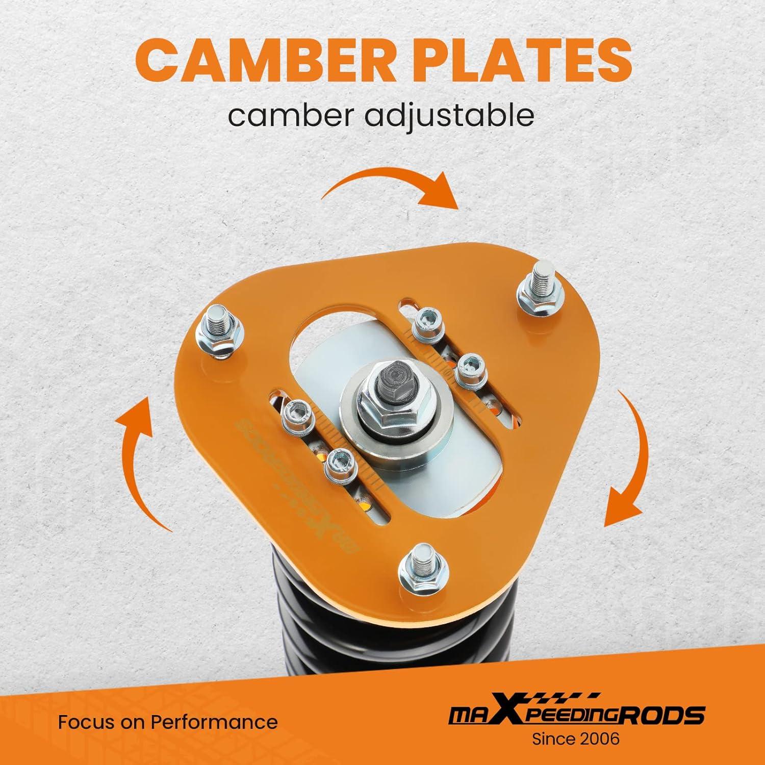 Coilovers maXpeedingrods para Toyota Corolla 2009-2019, Ajustables