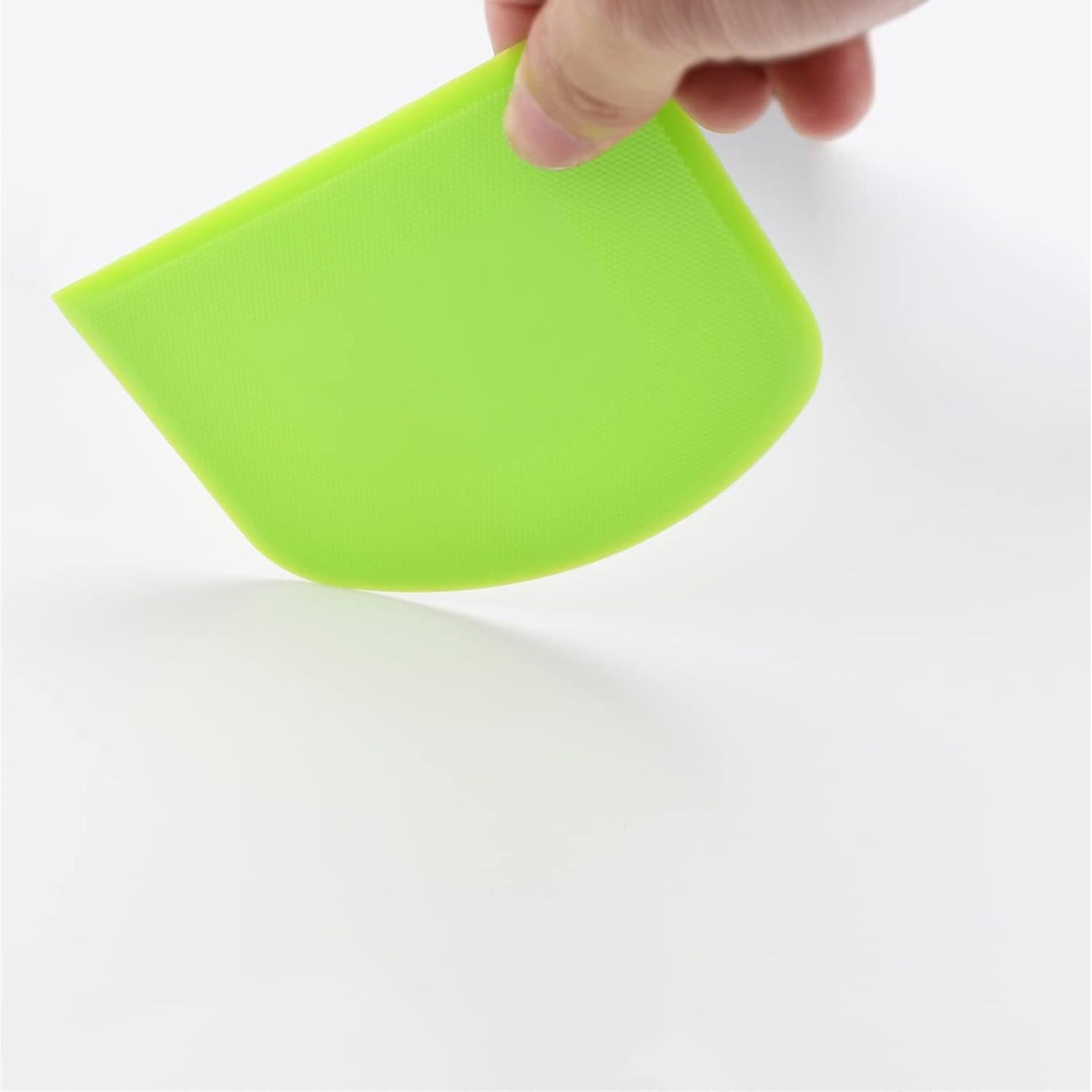 Conjunto de Raspadores de Cocina Jzszera 5 Piezas Plástico Flexible