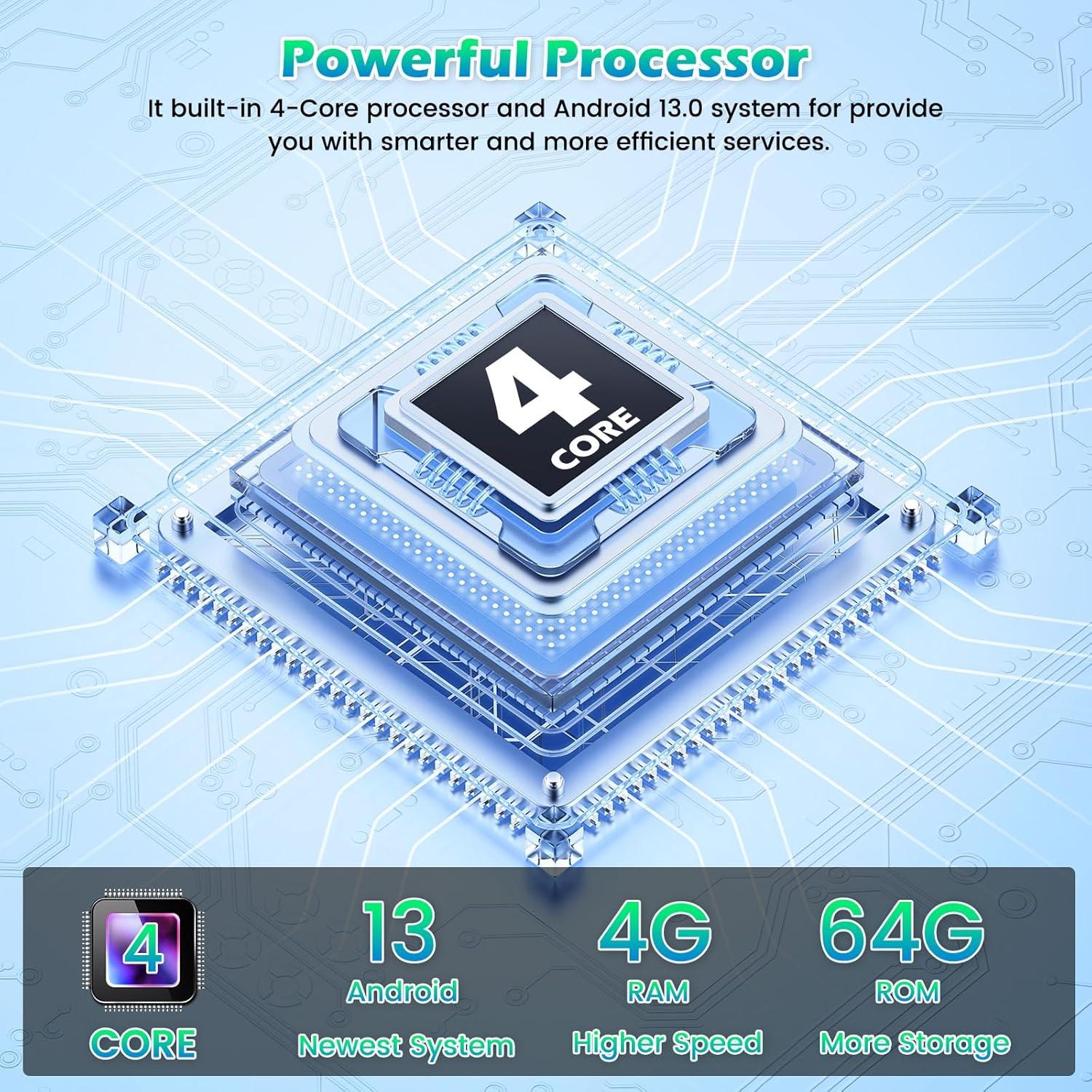 Radio de Coche Roinvou 9" para Toyota Corolla EX 2005-2012