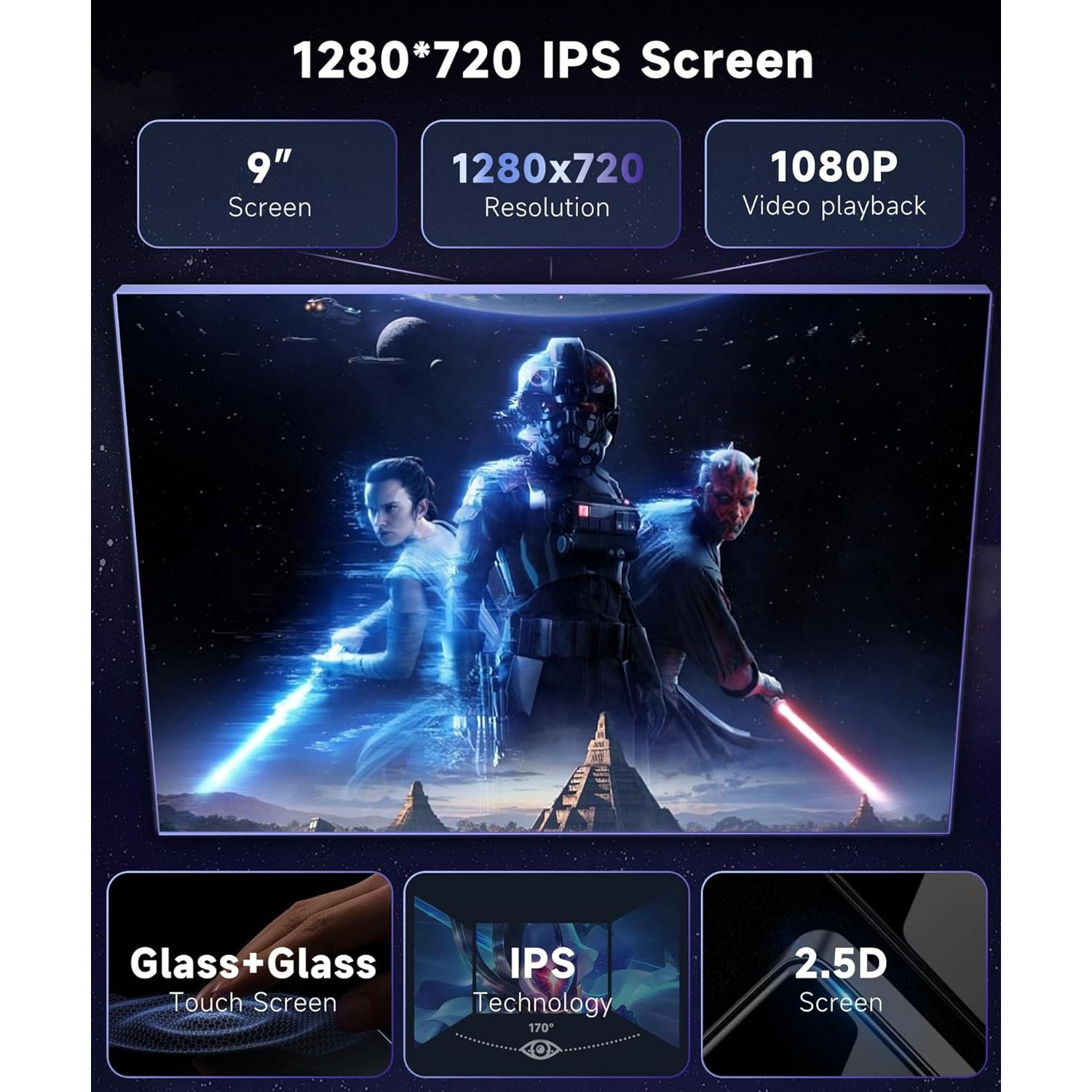 Estéreo de Coche Podofo para Toyota Corolla 2005-2012 9"