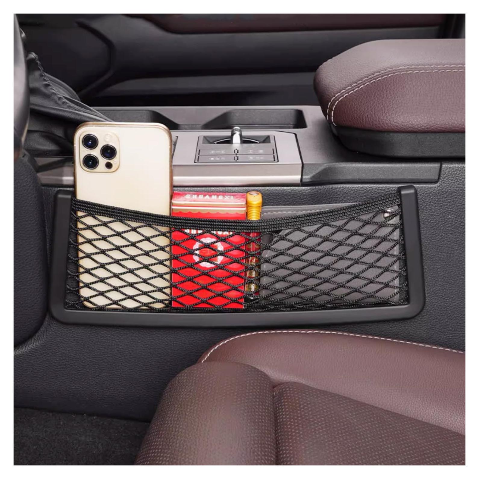 Bolsillo de Malla SFWAYA para Consola Central Toyota 2010-2025