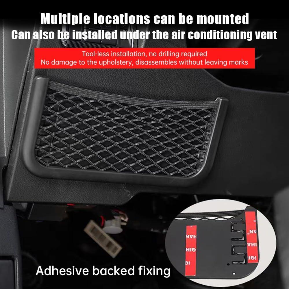 Bolsillo de Malla SFWAYA para Consola Central Toyota 2010-2025