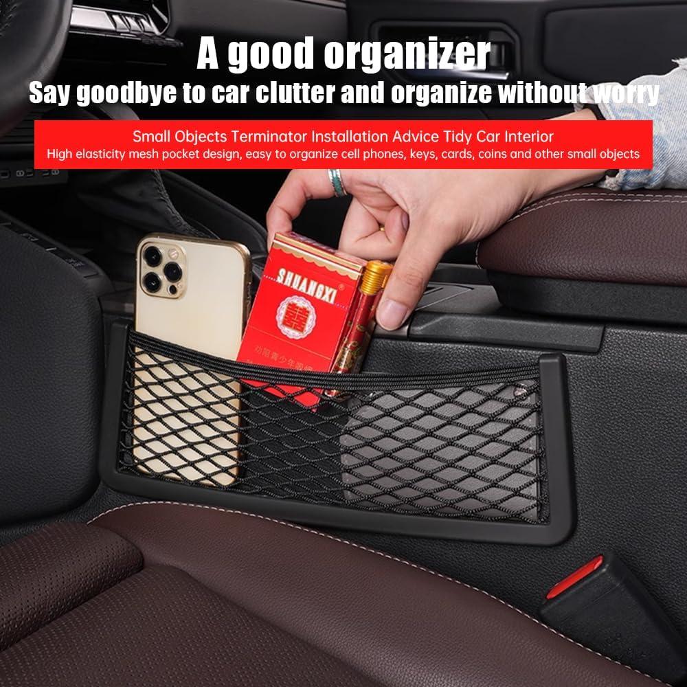 Bolsillo de Malla SFWAYA para Consola Central Toyota 2010-2025