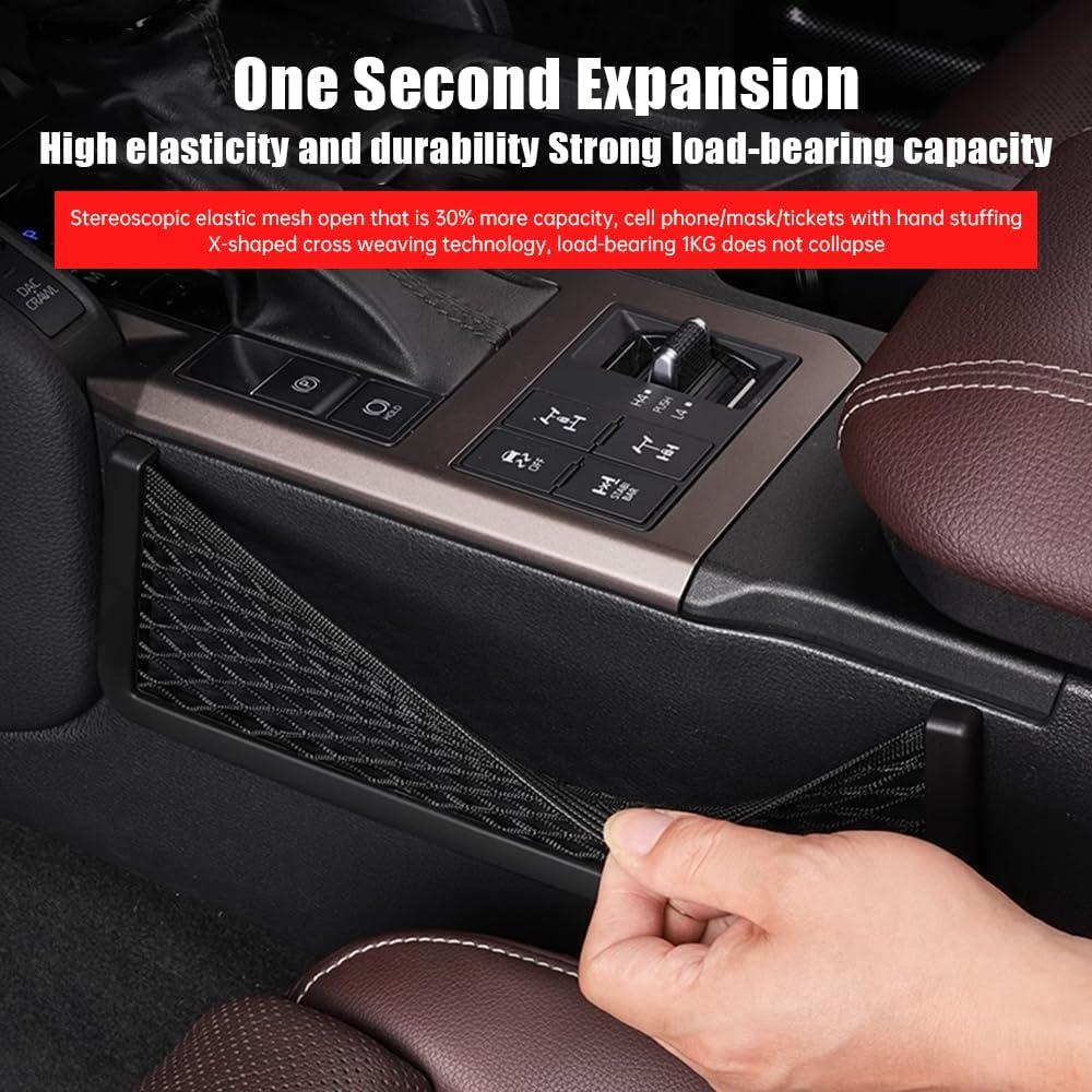 Bolsillo de Malla SFWAYA para Consola Central Toyota 2010-2025