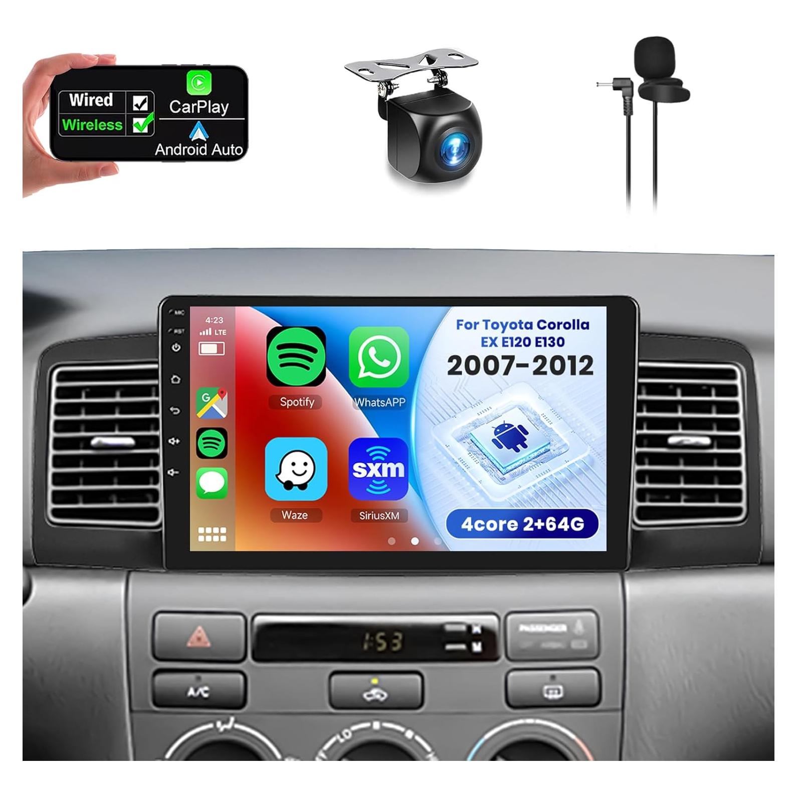 Estéreo de Coche METEESER para Toyota Corolla 2007-2012 9"