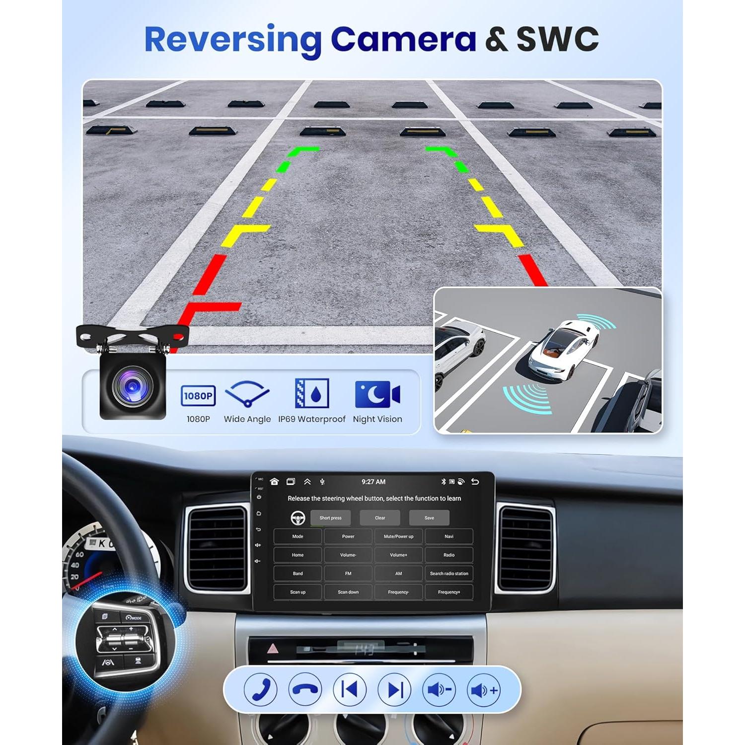 Estéreo de Coche METEESER para Toyota Corolla 2007-2012 9"