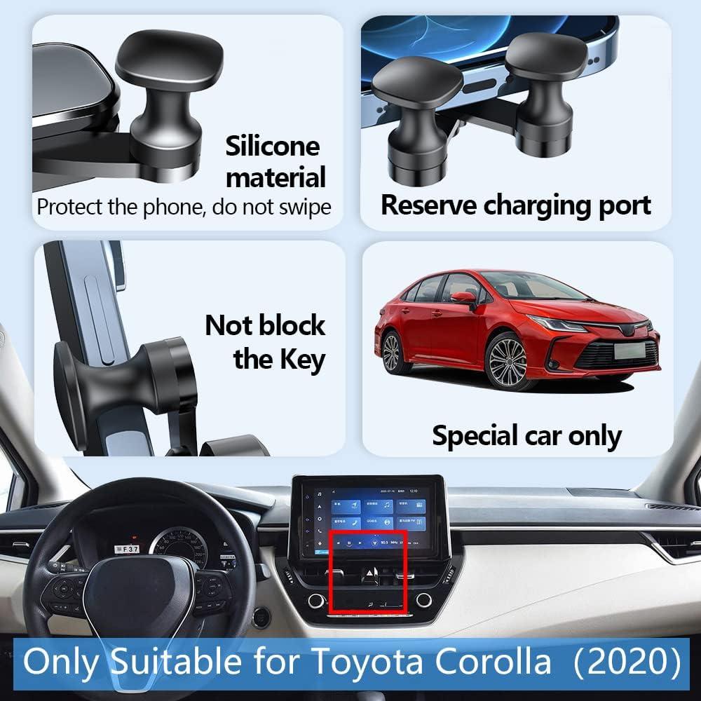 Soporte para teléfono móvil LUNQIN Toyota Corolla 2020-2025