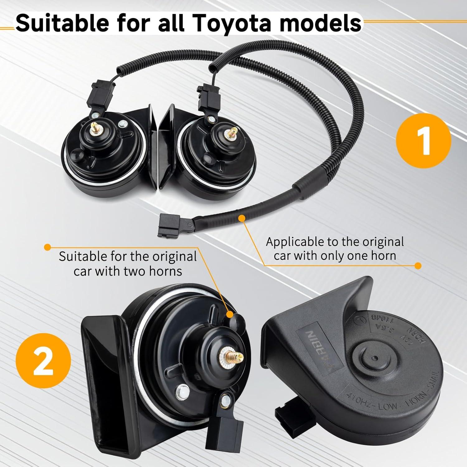 Claxon FARBIN 12V para Toyota/Lexus/Subaru Impermeable