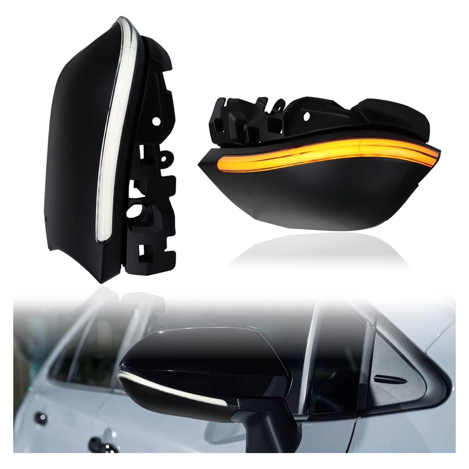 Espejo Retrovisor Lateral LED Dinámico GEEGEETOP Toyota Corolla 2019-2022