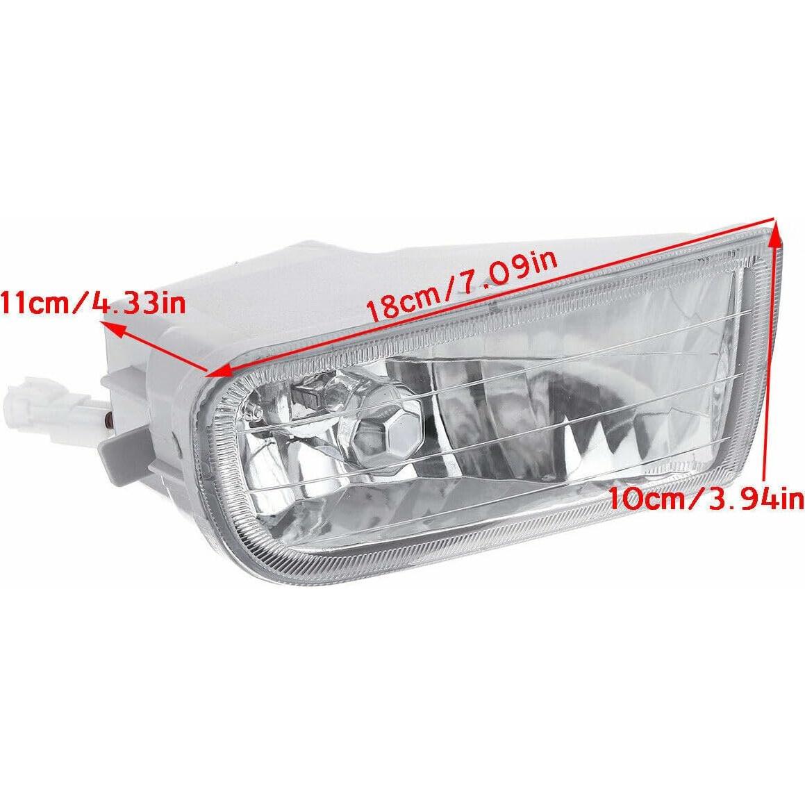 Lámparas de Niebla Halógenas Himongoo A1649060451 para Corolla 1993-1997