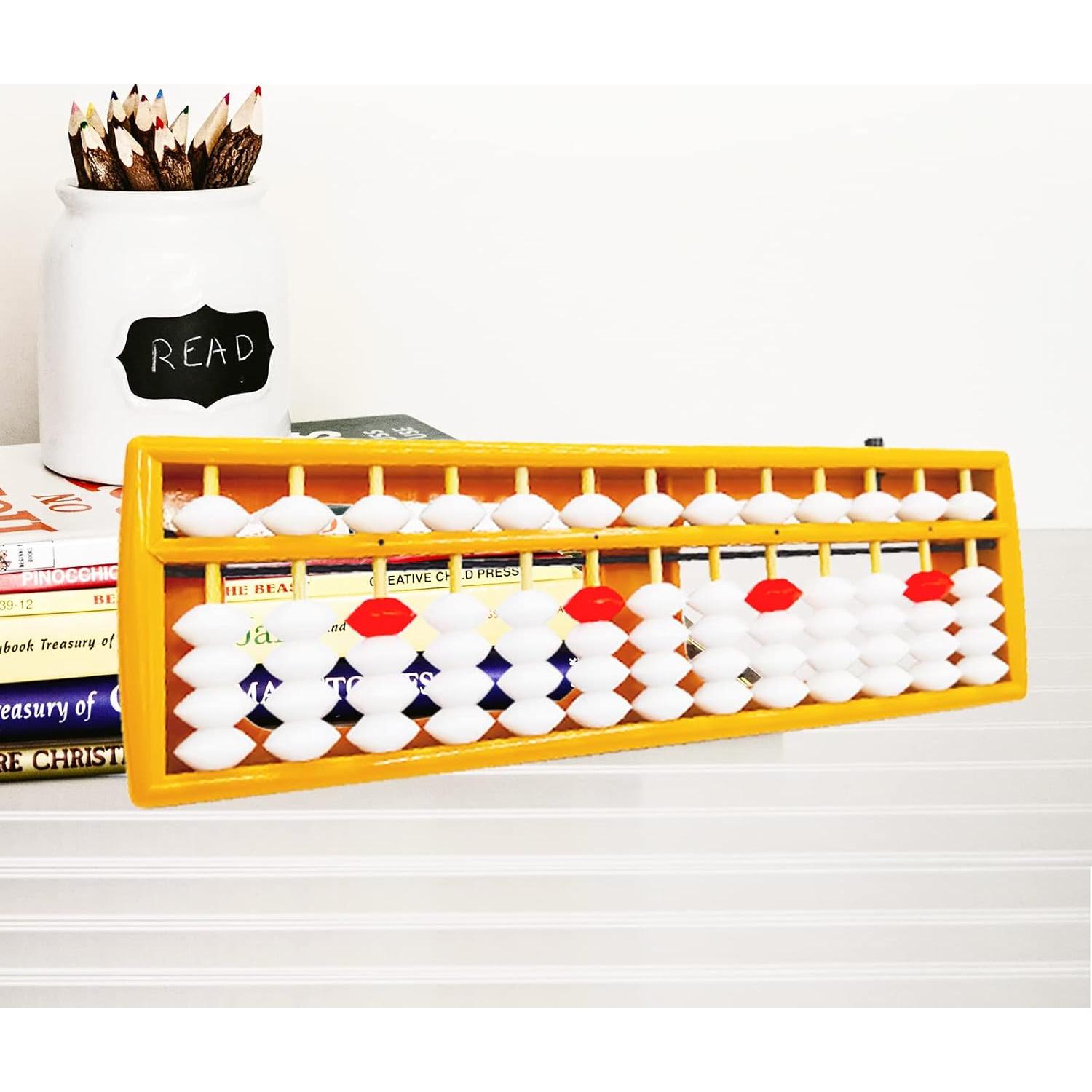 Ábaco Soroban Profesional 13 Columnas para Matemáticas