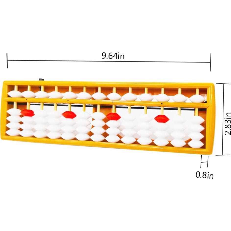 Ábaco Soroban Profesional 13 Columnas para Matemáticas