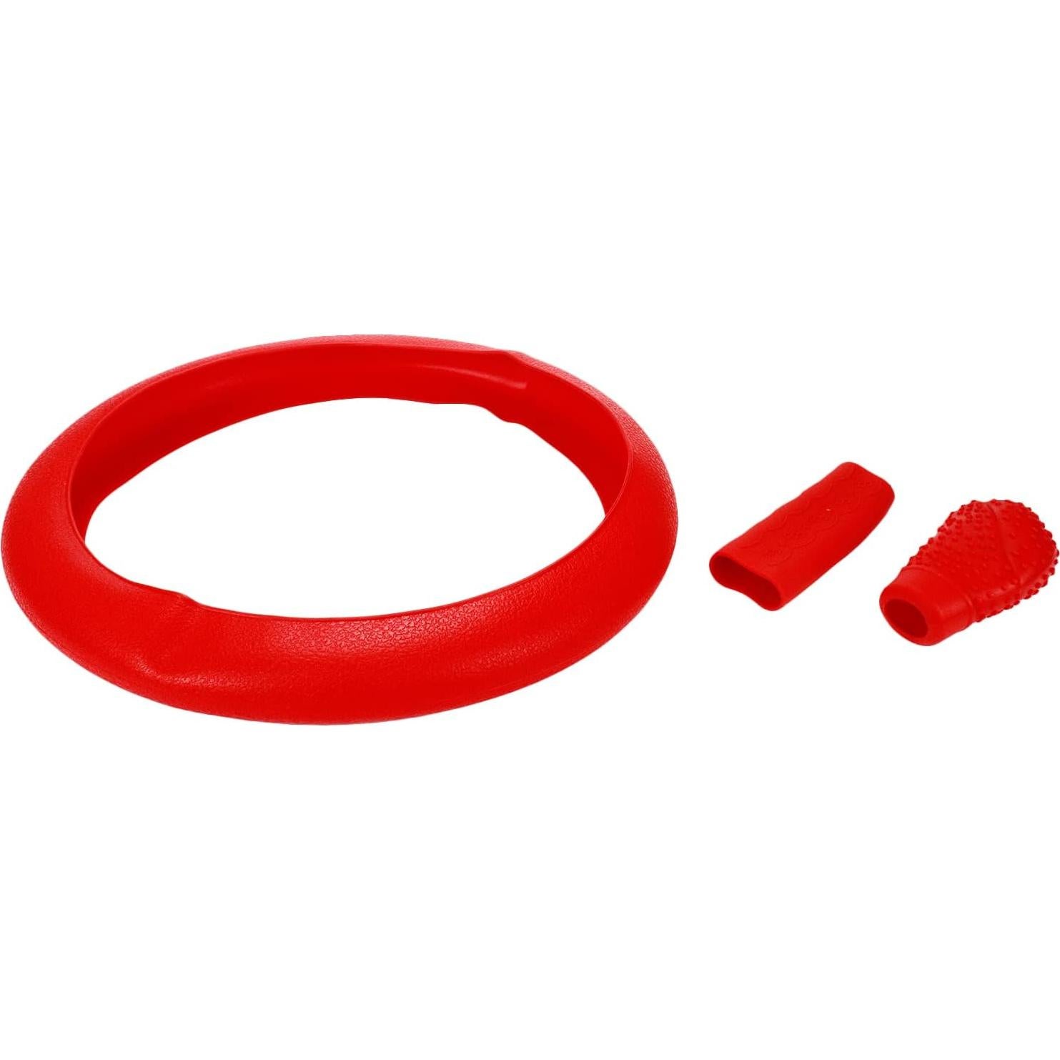 Kit Cubiertas Silicona Modengzhe Freno y Cambio Rojo