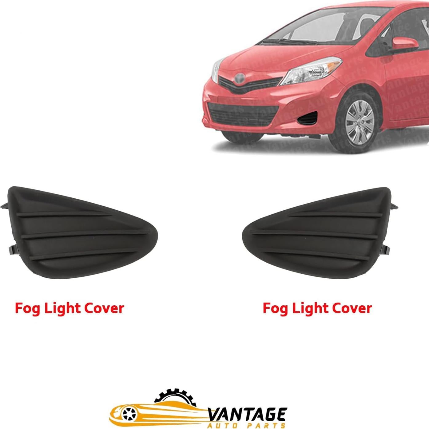 Cubierta Faro Antiniebla Toyota Yaris 2012-2014 Vantage