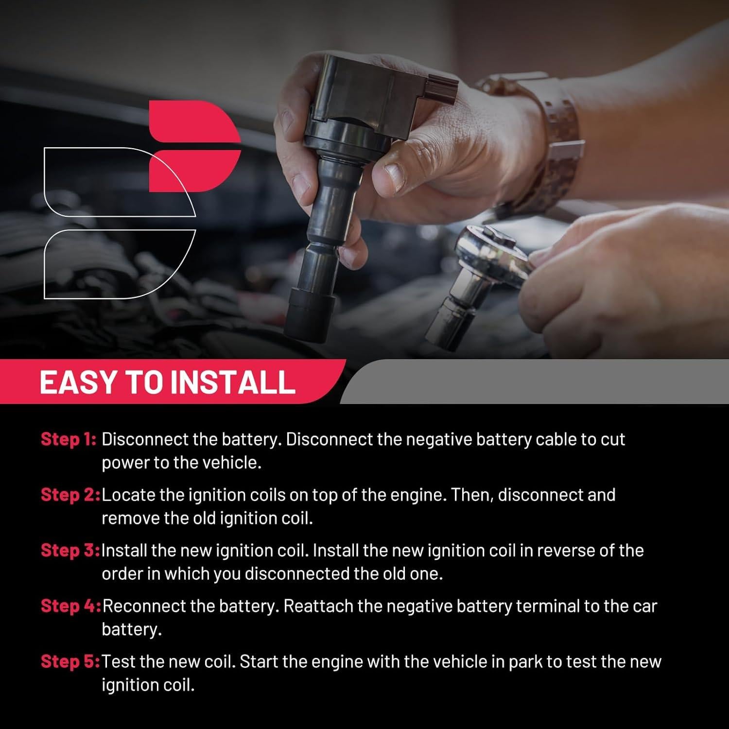 Bobina de Encendido y Bujías Iridio BDFHYK para Toyota