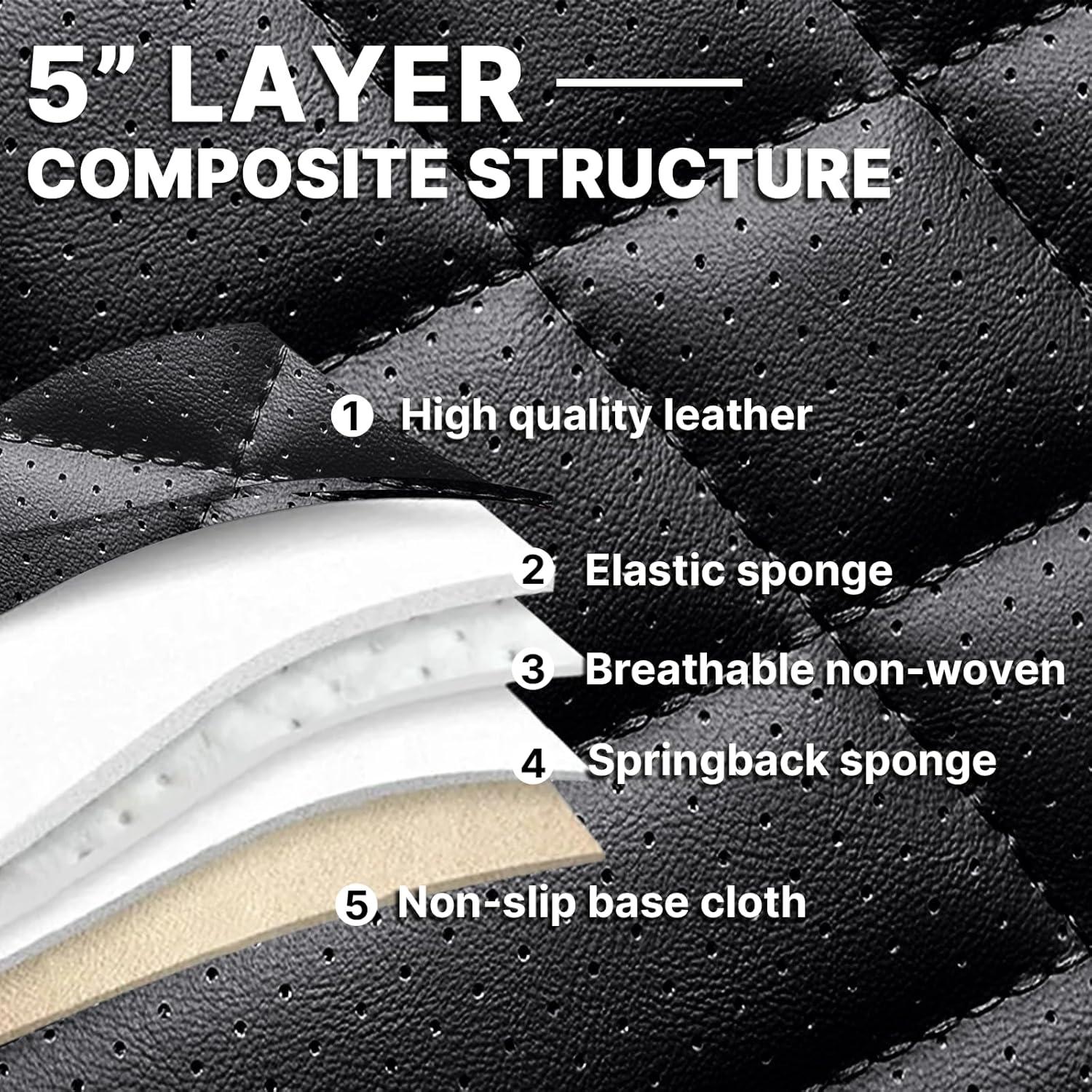 Fundas de Asiento de Coche Arocx para Toyota Yaris 2007-2020