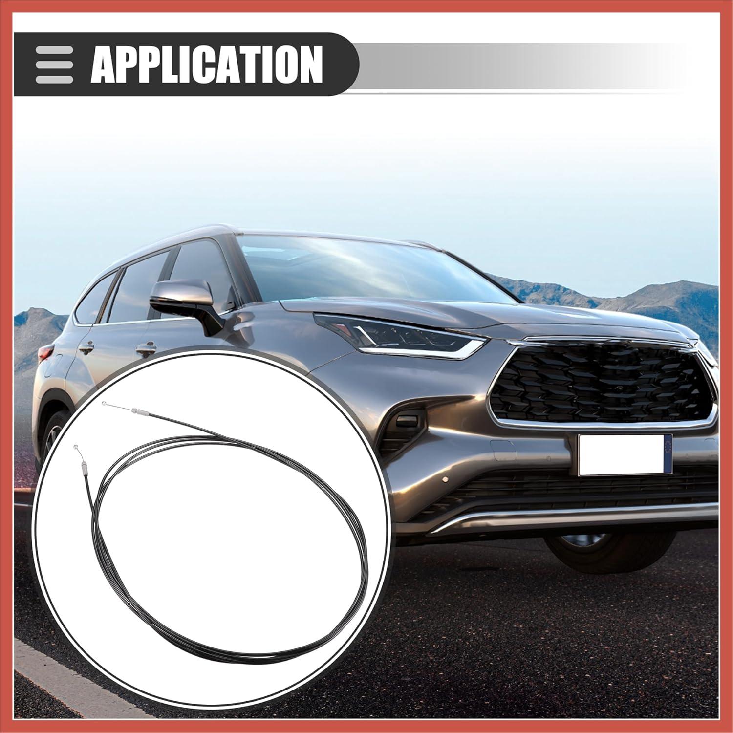 Cable de liberación maletero ACROPIX para Toyota Yaris 2007-2014