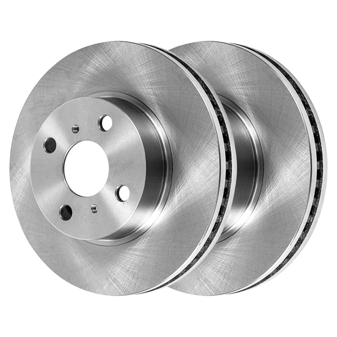 Kit de Rotores de Freno Delanteros AutoShack para Toyota Yaris, Prius C, Scion iQ